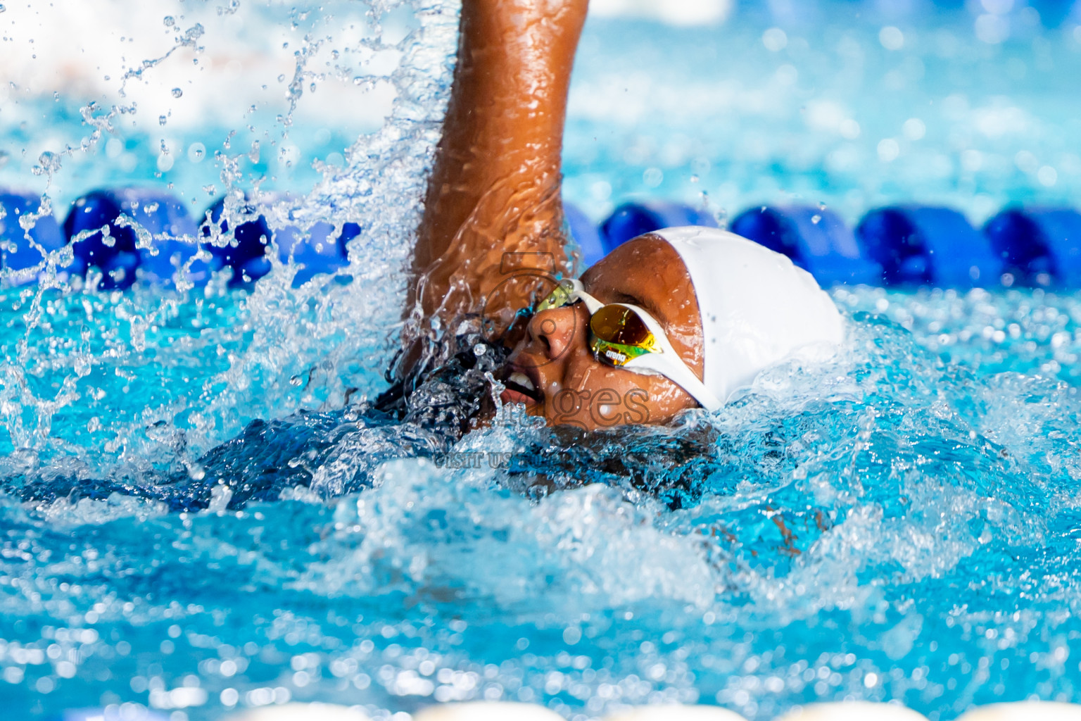 Day 5 of 20th Inter-school Swimming Competition 2024 held in Hulhumale', Maldives on Wednesday, 16th October 2024. Photos: Nausham Waheed / images.mv