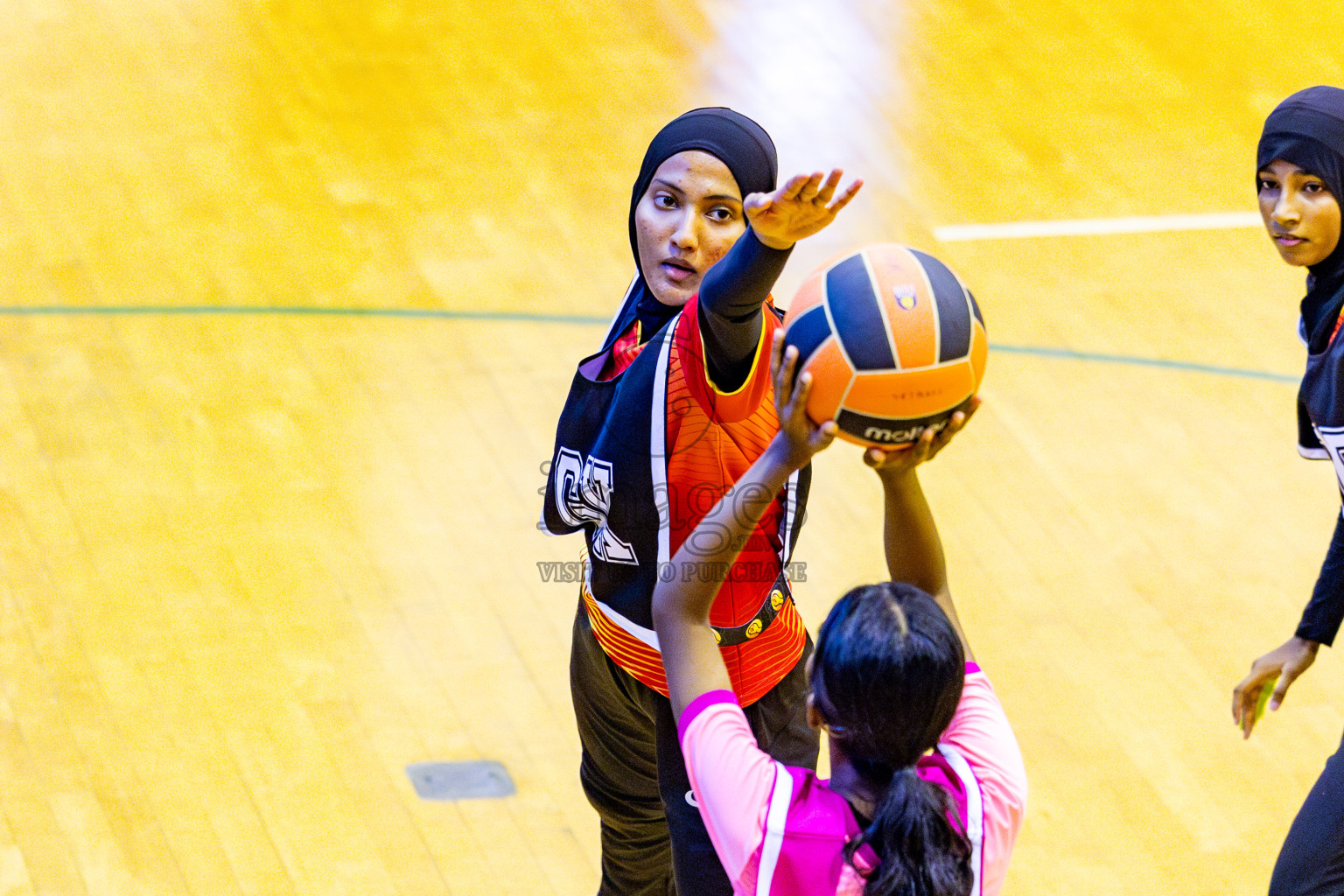 Sports Club Skylark vs Youth United Sports Club in Final of 21st National Netball Tournament was held in Social Canter at Male', Maldives on Monday, 13th May 2024. Photos: Nausham Waheed / images.mv