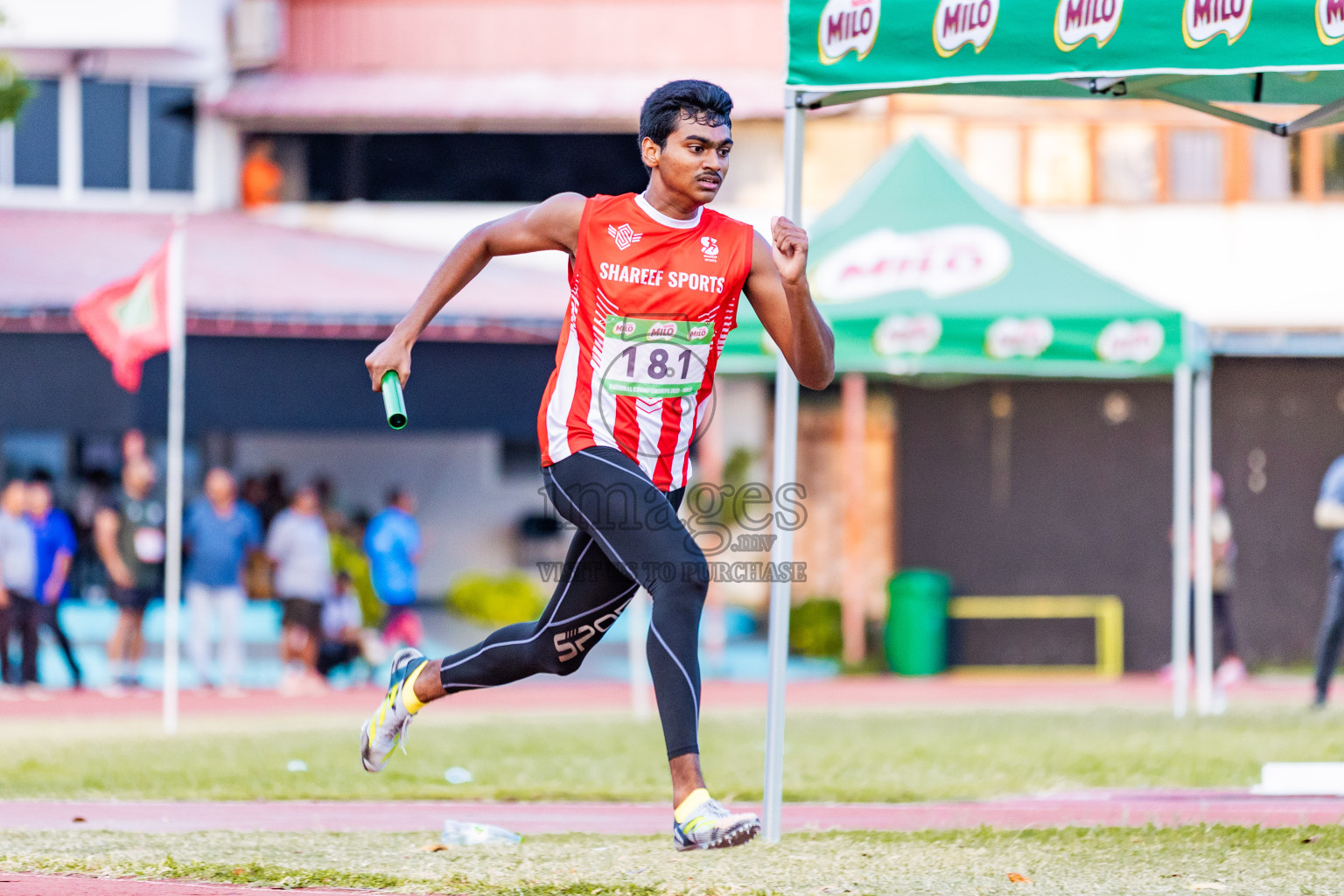 Day 1 of National Athletics Championship 2025 was held at Ekuveni Running Ground in Male', Maldives on Thursday, 14th August 2025. Photos: Areef Adam / images.mv