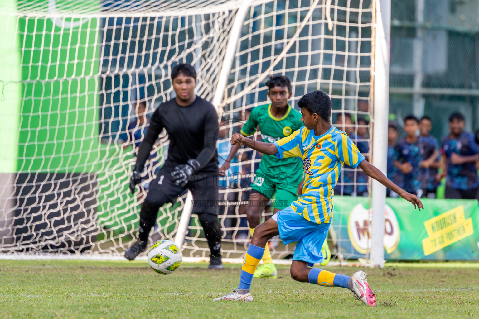 Day 4 of MILO Academy Championship 2024 (U-14) was held in Henveyru Stadium, Male', Maldives on Sunday, 3rd November 2024. 
Photos: Hassan Simah / Images.mv