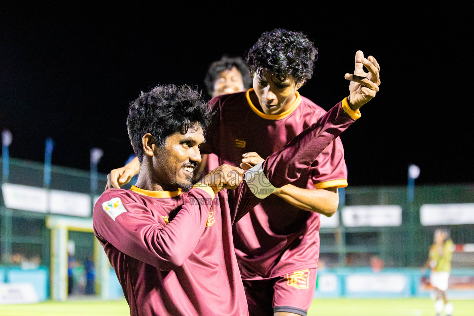 Comienzo fc vs The dee ess kay in Day 1 of Laamehi Dhiggaru Ekuveri Futsal Challenge 2025 was held on Thursday, 24th July 2025, at Dhiggaru Futsal Ground, Dhiggaru, Maldives Photos: Areef Adam / images.mv