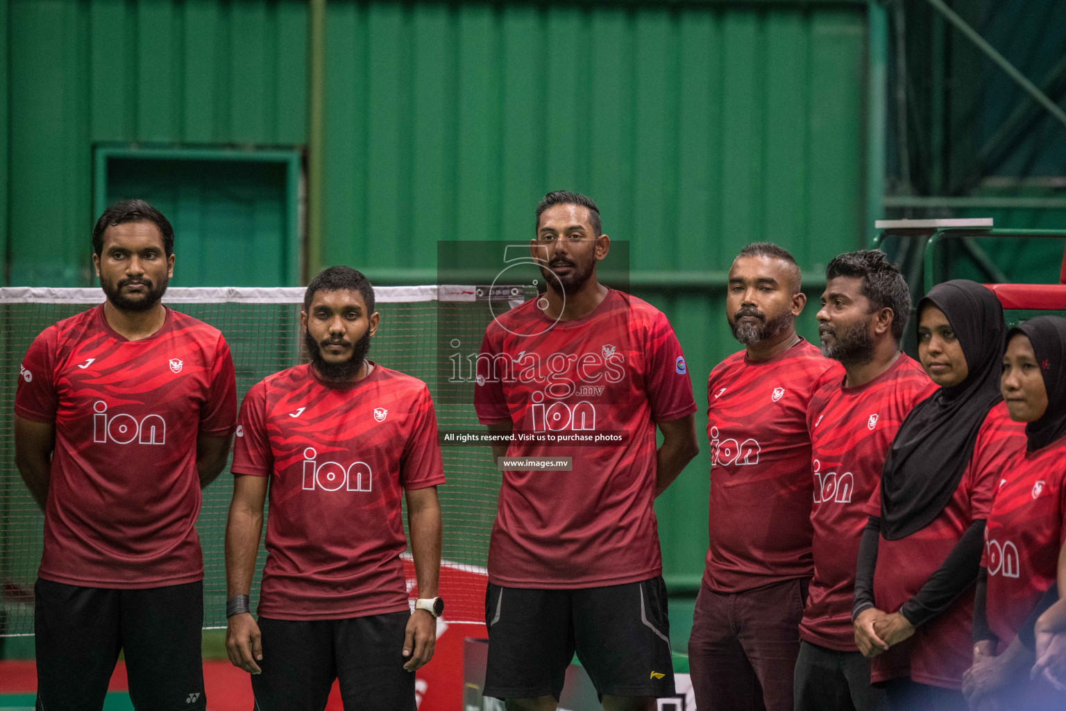 Final of Badminton association mixed group championship 2021 held in Male', Maldives Photos by Nausham Waheed