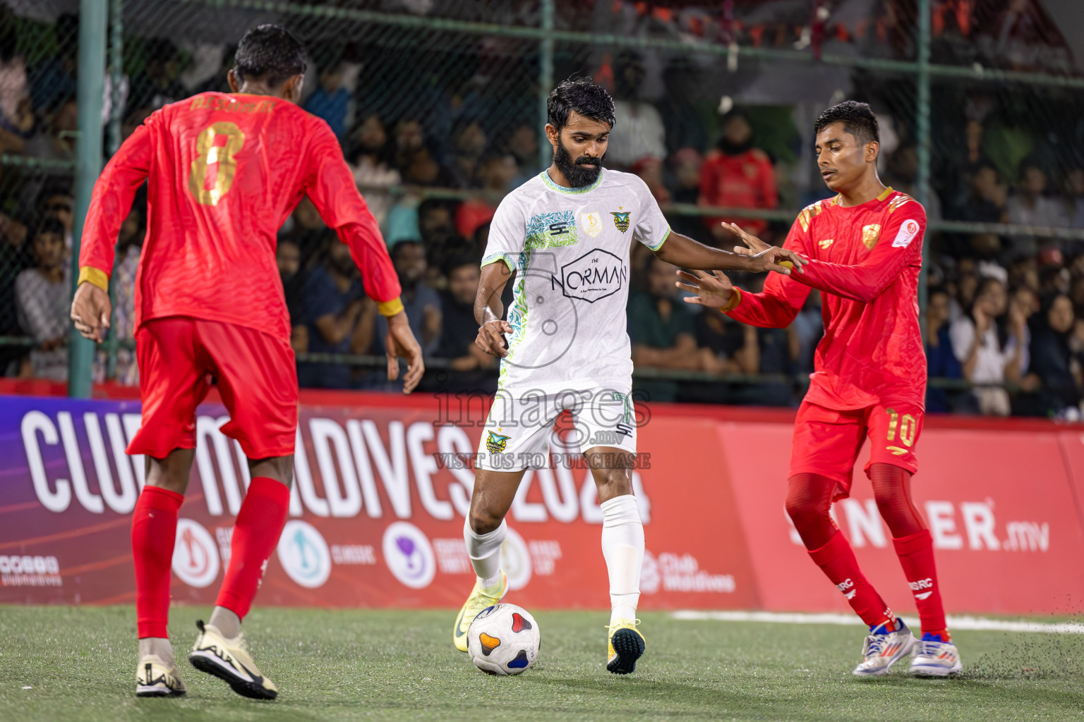 Maldivian vs Club WAMCO in Quarter Finals of Club Maldives Cup 2024 held in Rehendi Futsal Ground, Hulhumale', Maldives on Wednesday, 9th October 2024. Photos: Ismail Thoriq / images.mv