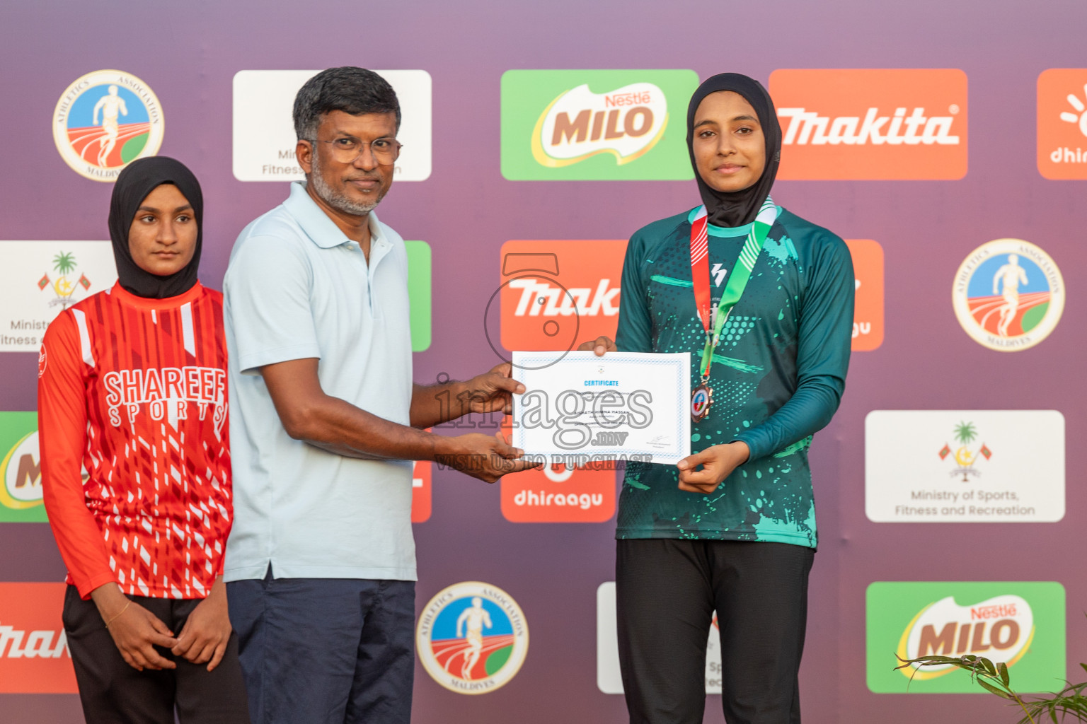 Day 1 of 33rd National Athletics Championship was held in Ekuveni Track at Male', Maldives on Thursday, 5th September 2024. Photos: Shuu Abdul Sattar / images.mv