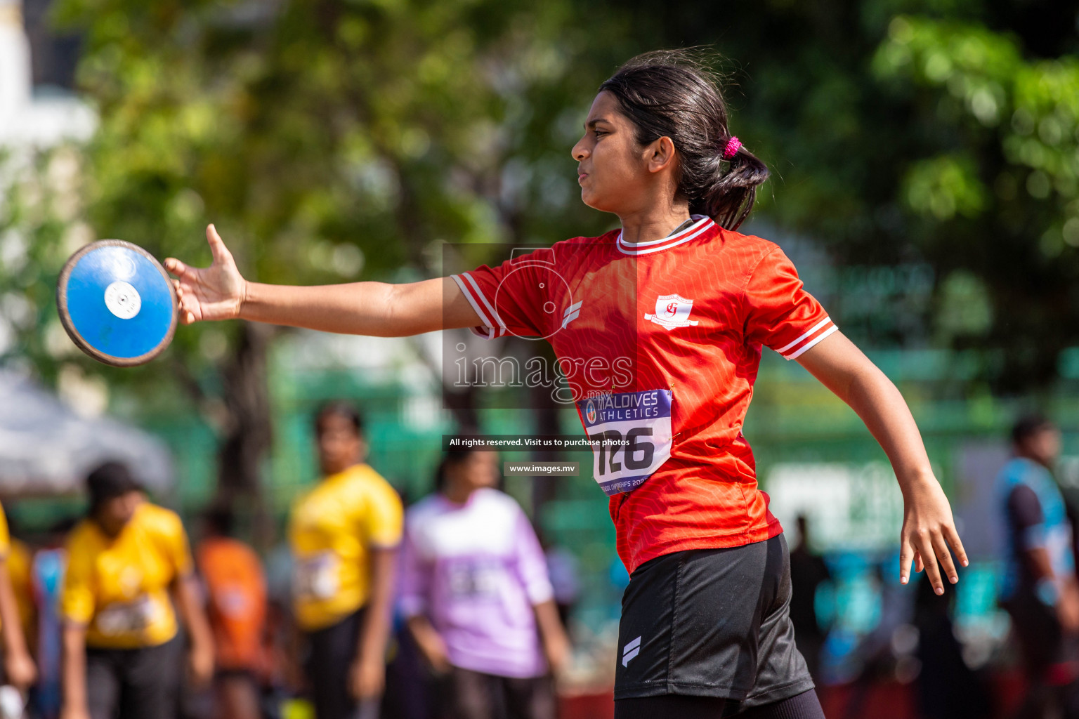 Day 4 of Inter-School Athletics Championship held in Male', Maldives on 26th May 2022. Photos by: Nausham Waheed / images.mv