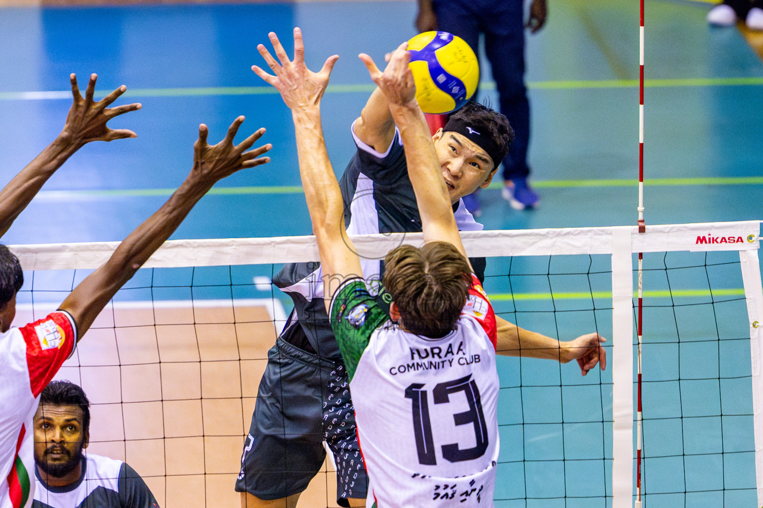 Dhivehi Sifainge Club vs Club HDC in the Final of MILO VAM Cup 2025 held in Male', Maldives on Wednesday, 2nd July 2025 at Social Center Indoor Hall Photos By: Nausham Waheed / images.mv