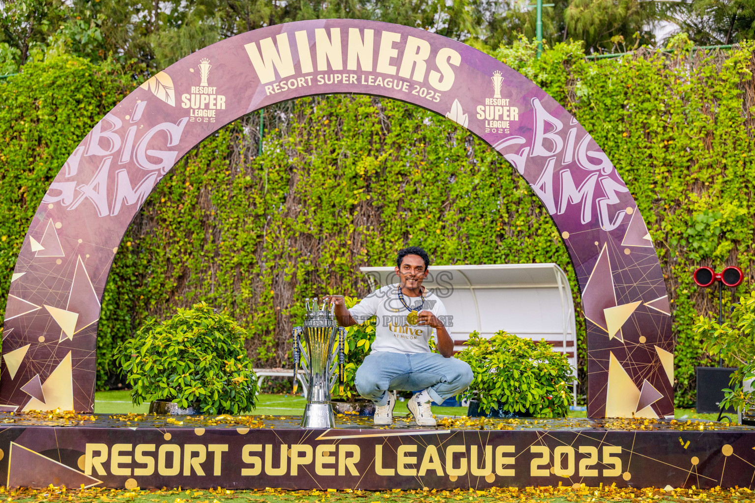 Conrad Maldives vs Joali Maldives in the Final of Resort Super League 2025 was held on Wednesday, 5th November 2025 in Jumeirah Olhaheli Island Maldives, Photos: Areef Adam / images.mv