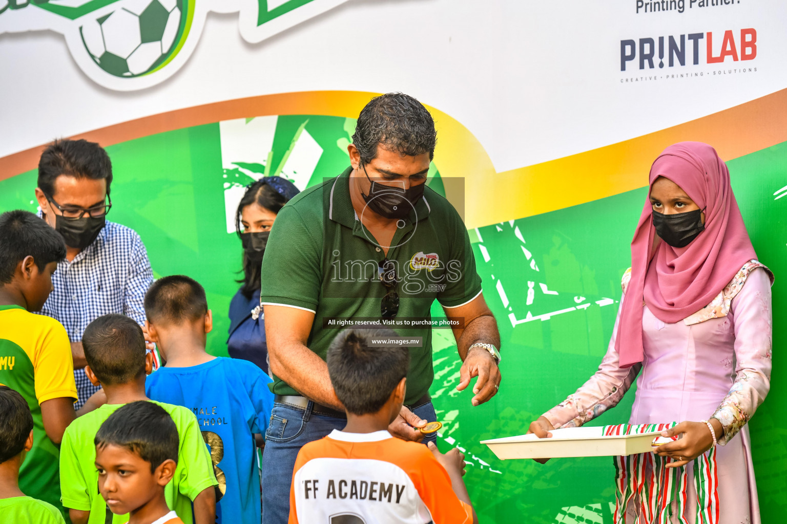 Day 2 of MILO Academy Championship 2022 held in Male' Maldives on Friday, 11th March 2021. Photos by: Nausham Waheed