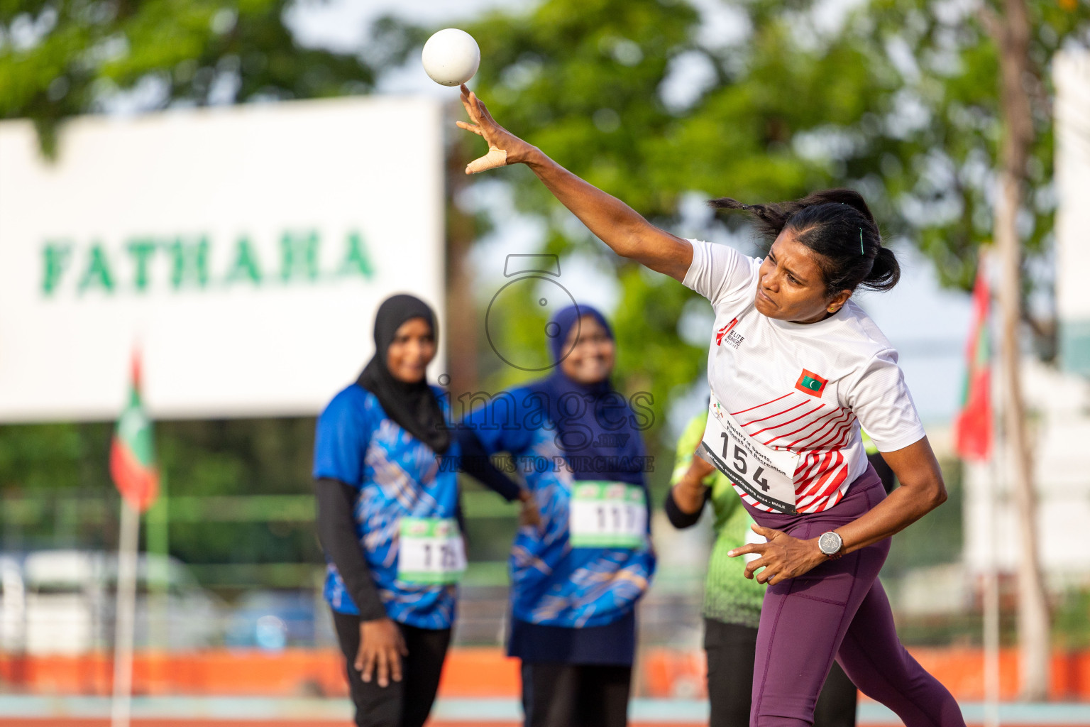 Day 3 of 33rd National Athletics Championship was held in Ekuveni Track at Male', Maldives on Saturday, 7th September 2024.
Photos: Suaadh Abdul Sattar / images.mv