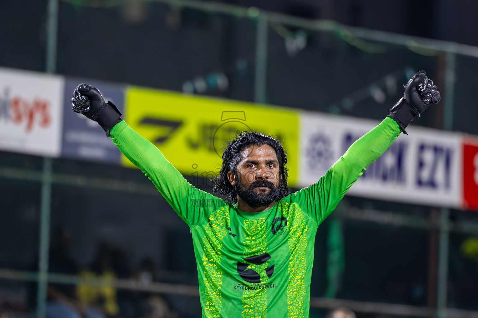 V Keyodhoo vs ADh Mahibadhoo in Zone Round on Day 30 of Golden Futsal Challenge 2025 was held on Monday , 3rd February 2025, in Hulhumale', Maldives.
Photos: Ismail Thoriq / images.mv