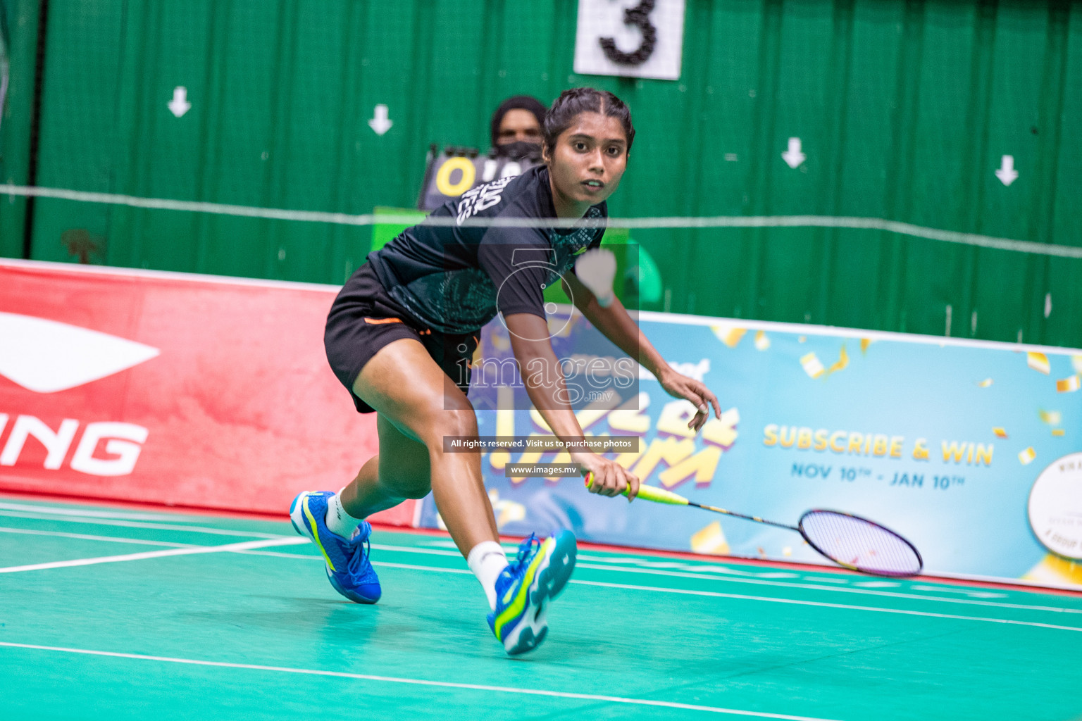 47th National Badminton Tournament 2021 held from 10 to 14 November 2021 in Male' Sports Complex, Maldives