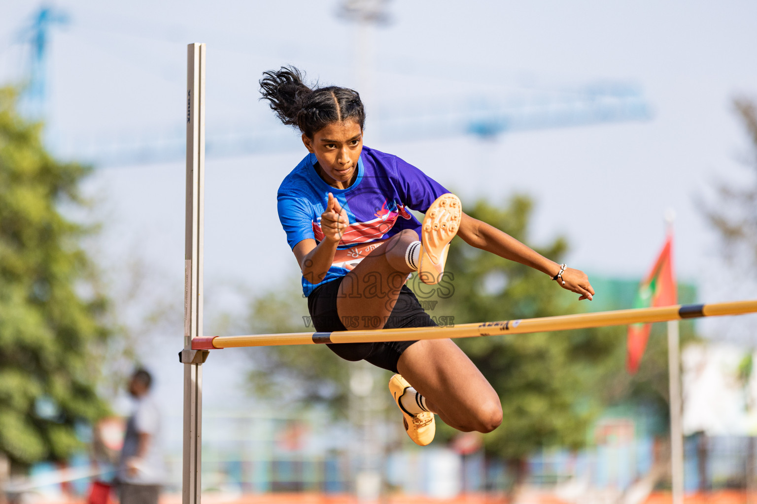 Day 1 of National Athletics Championship 2025 was held at Ekuveni Running Ground in Male', Maldives on Thursday, 14th August 2025. Photos: Areef Adam / images.mv
