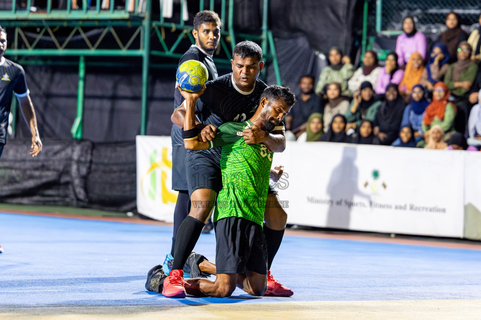 2nd Division Final of 8th Inter-Office/Company Handball Tournament 2024, held in Handball ground, Male', Maldives on Tuesday, 17th September 2024 Photos: Nausham Waheed/ Images.mv