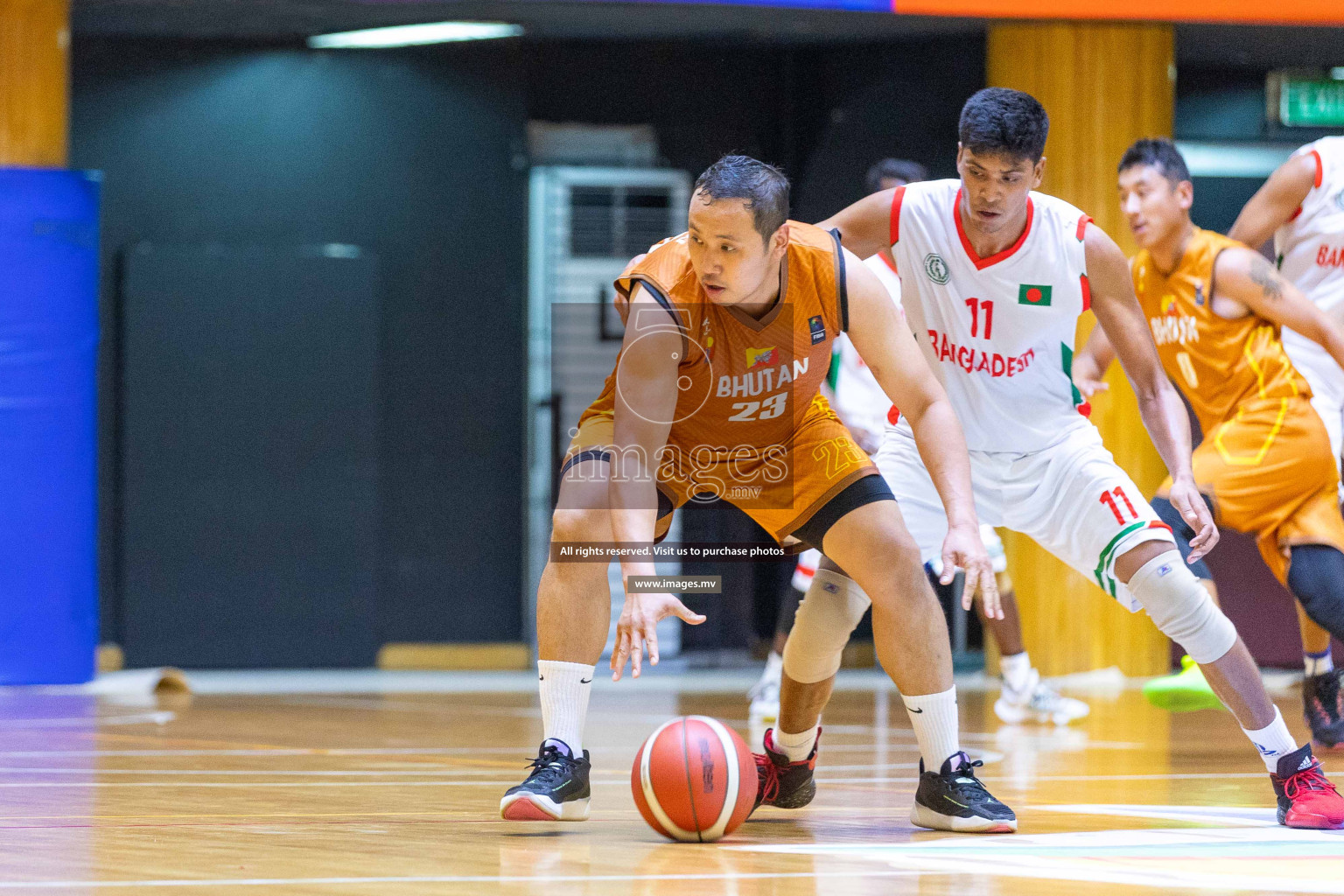 Bangladesh vs Bhutan in the final of Five Nation Championship 2023 was held in Social Center, Male', Maldives on Thursday, 22nd June 2023. Photos: Ismail Thoriq / images.mv