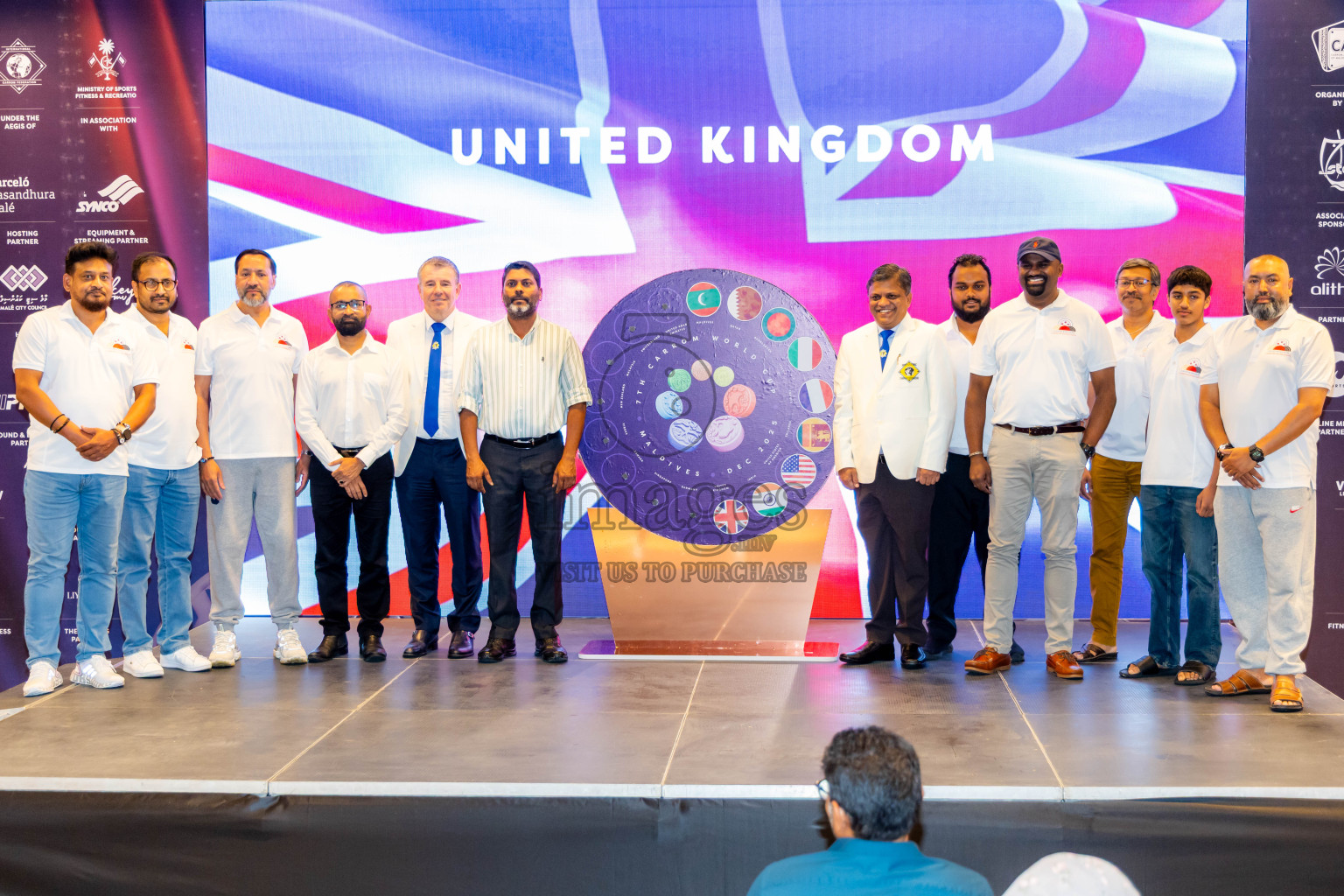Opening Ceremony of 7th Carrom World Cup was held on Tuesday, 2nd November 2025 at Barceló Nasandhura Male', Maldives. Photos: Nausham Waheed / images.mv
