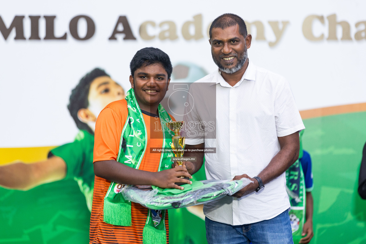 Day 2 of MILO Academy Championship 2023 (u14) was held in Henveyru Stadium Male', Maldives on 4th November 2023. Photos: Nausham Waheed / images.mv