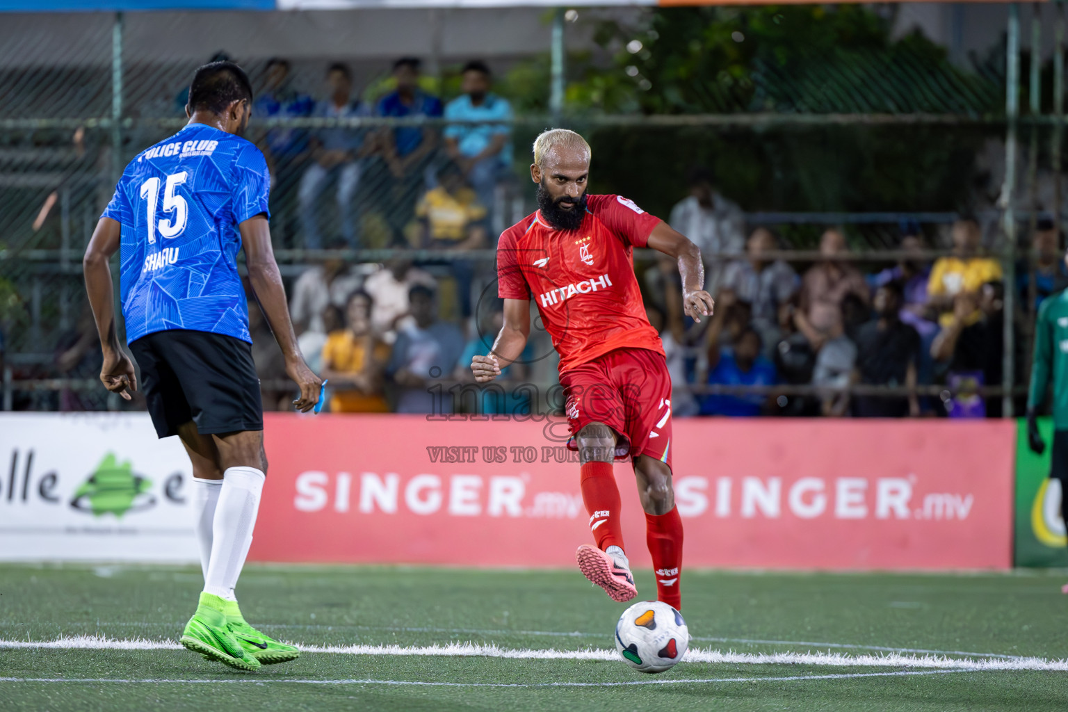 STO RC vs Police Club in Club Maldives Cup 2024 held in Rehendi Futsal Ground, Hulhumale', Maldives on Wednesday, 2nd October 2024.
Photos: Ismail Thoriq / images.mv