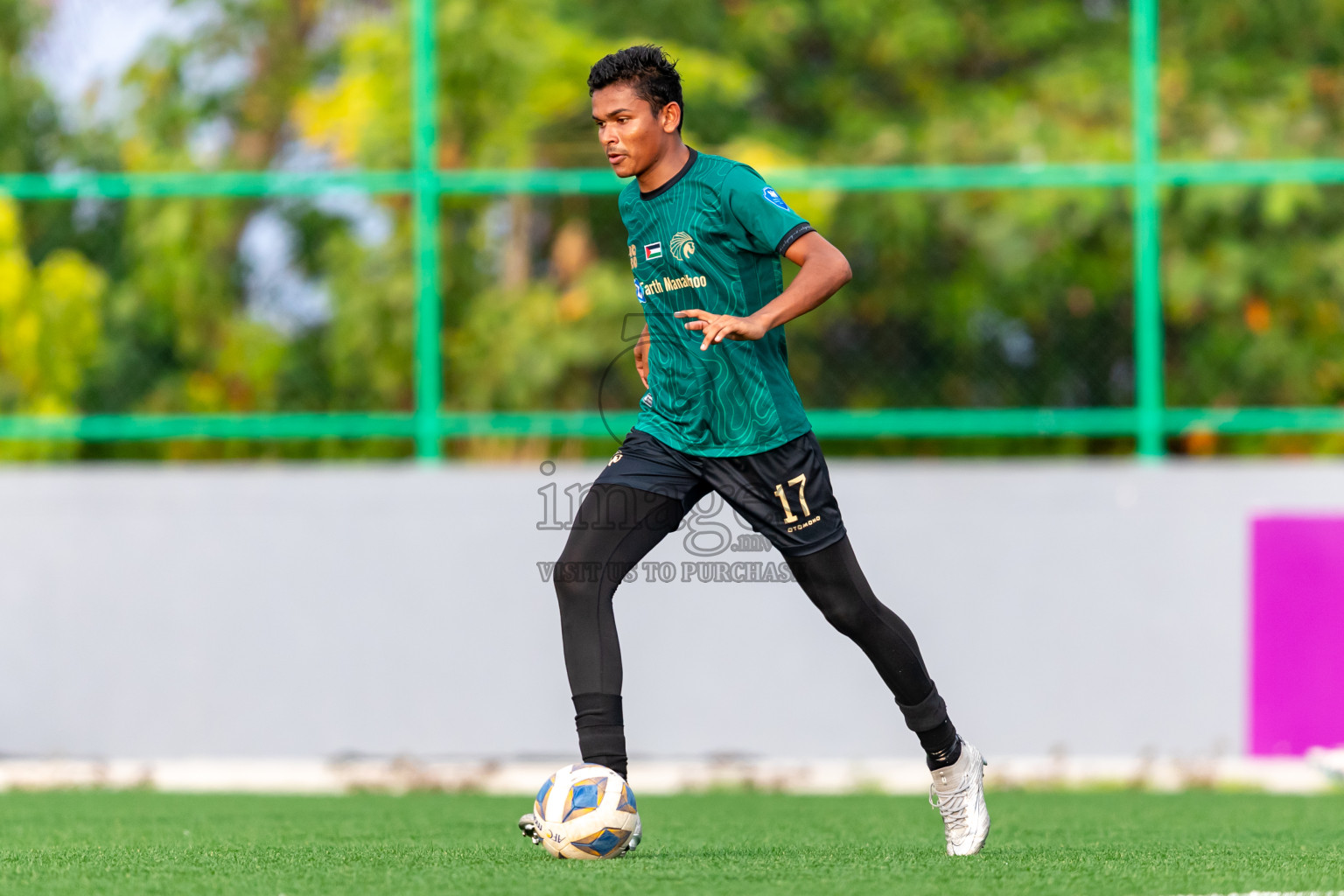 Baburu SC vs Kanmathi Juniors from Manadhoo Council Cup 2024 in N Manadhoo Maldives on Friday, 23rd February 2023. Photos: Nausham Waheed / images.mv