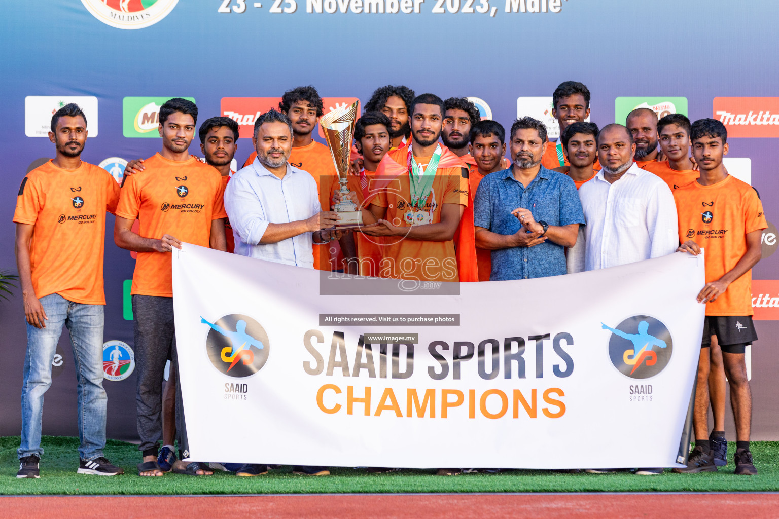 Day 3 of National Athletics Championship 2023 was held in Ekuveni Track at Male', Maldives on Saturday, 25th November 2023. Photos: Nausham Waheed / images.mv