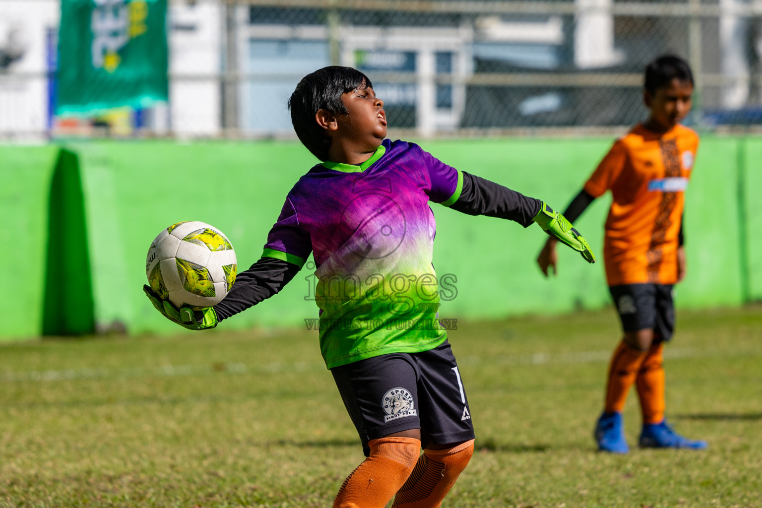Day 2 of MILO Academy Championship 2025 was held on Friday, 14th February 2025 in Henveiru Stadium. 
Photos: Hassan Simah / Images.mv