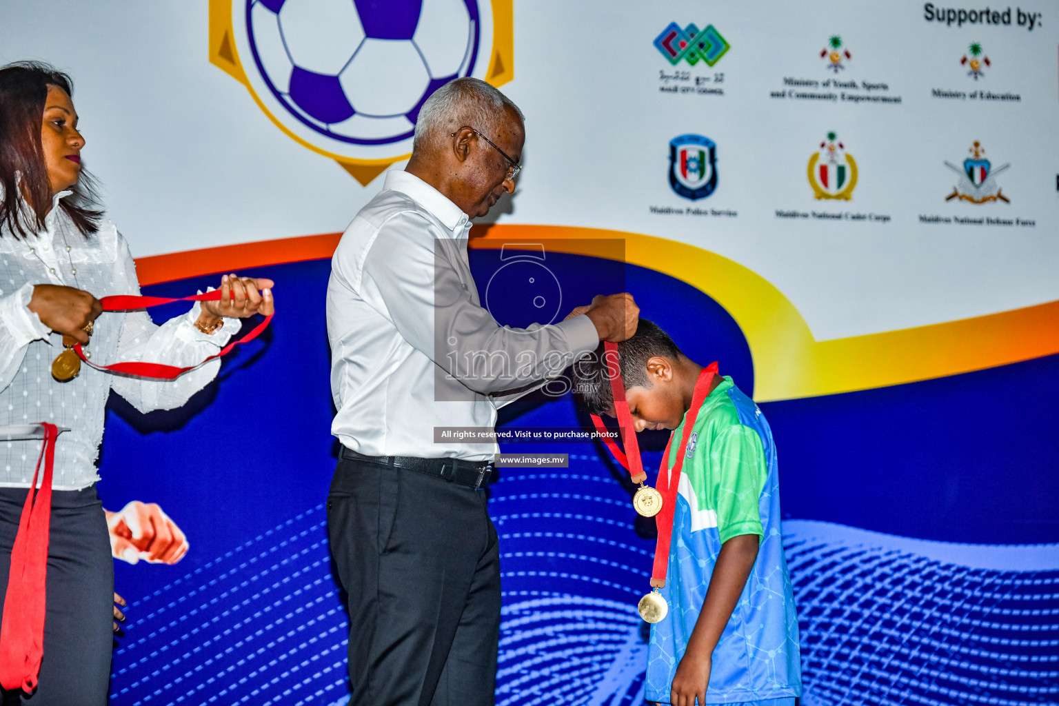 Day 4 of Milo Kids Football Fiesta 2022 was held in Male', Maldives on 22nd October 2022. Photos: Nausham Waheed / images.mv