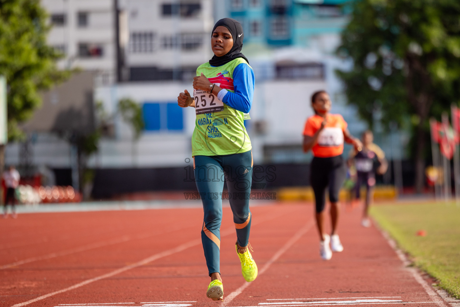 Day 2 of 33rd National Athletics Championship was held in Ekuveni Track at Male', Maldives on Friday, 6th September 2024. Photos: Shuu Abdul Sattar / images.mv