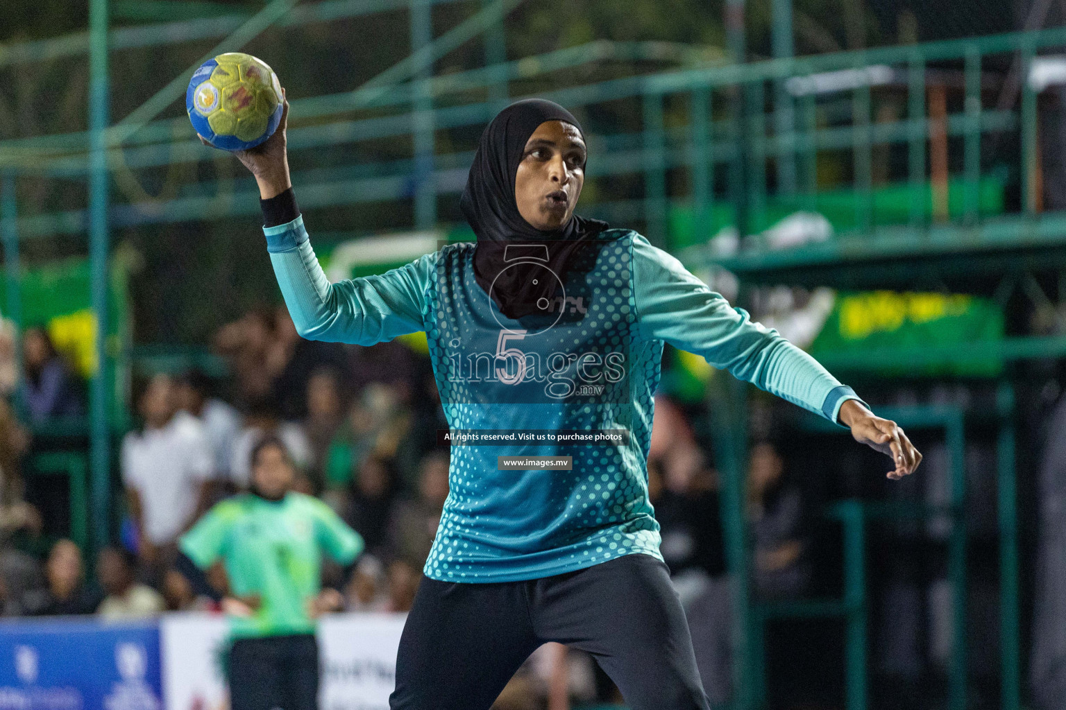 2nd Division Final of 7th Inter-Office/Company Handball Tournament 2023, held in Handball ground, Male', Maldives on Monday, 25th October 2023 Photos: Nausham Waheed/ Images.mv