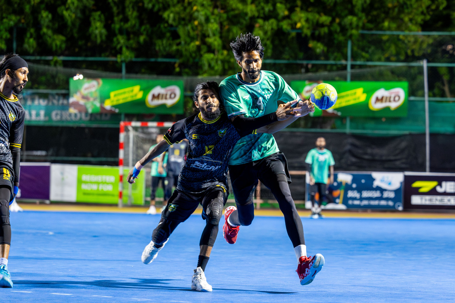 1st Division Final of 8th Inter-Office/Company Handball Tournament 2024, held in Handball ground, Male', Maldives on Tuesday, 11th September 2024 Photos: Nausham Waheed/ Images.mv