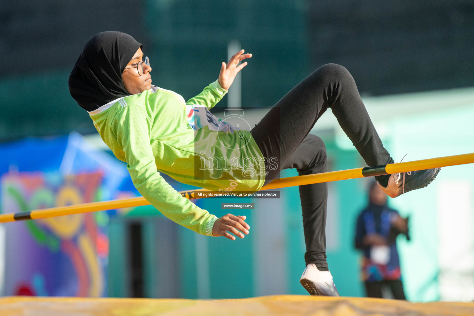 Day three of Inter School Athletics Championship 2023 was held at Hulhumale' Running Track at Hulhumale', Maldives on Tuesday, 16th May 2023. Photos: Nausham Waheed / images.mv