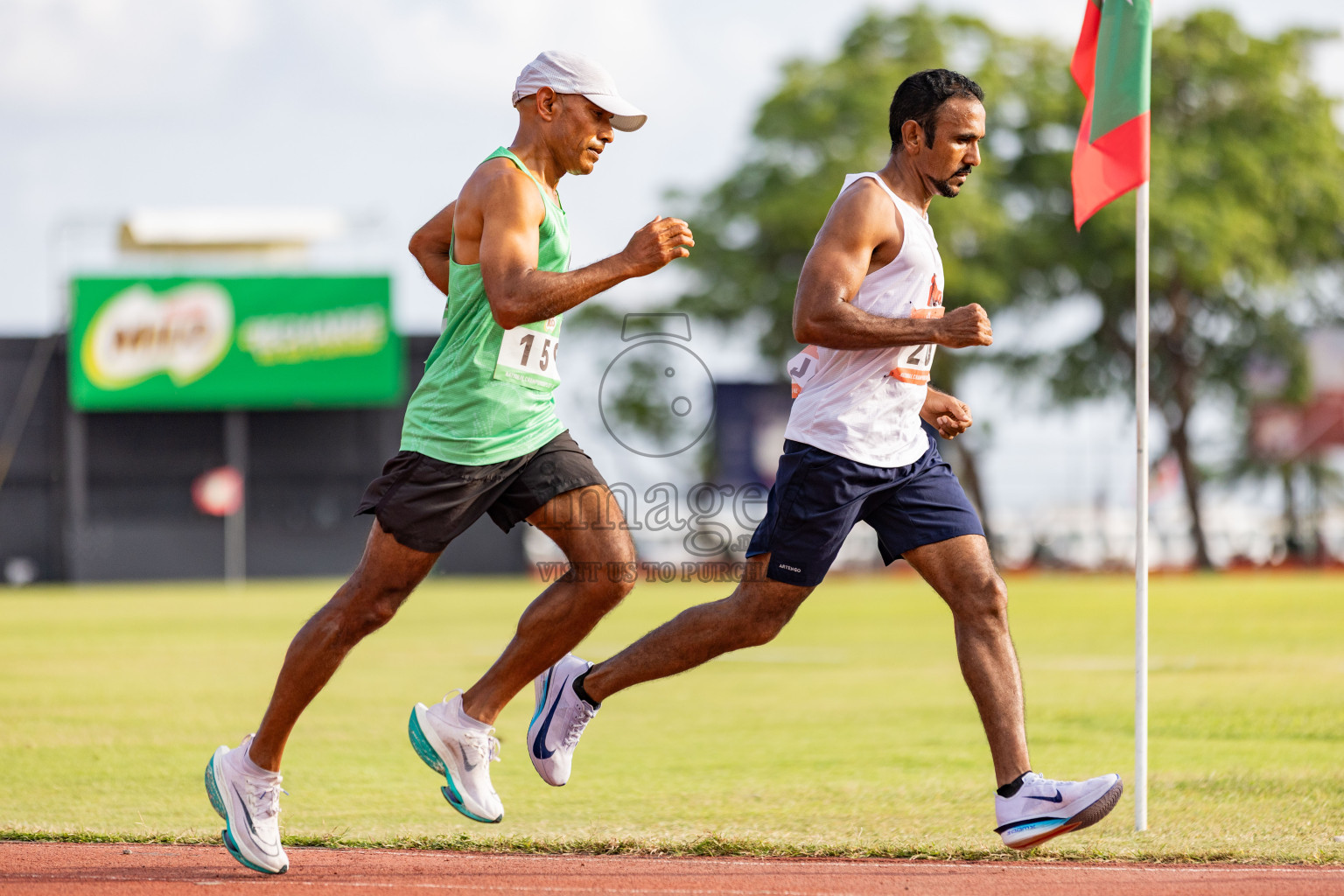 Day 1 of National Athletics Championship 2025 was held at Ekuveni Running Ground in Male', Maldives on Thursday, 14th August 2025. Photos: Areef Adam / images.mv