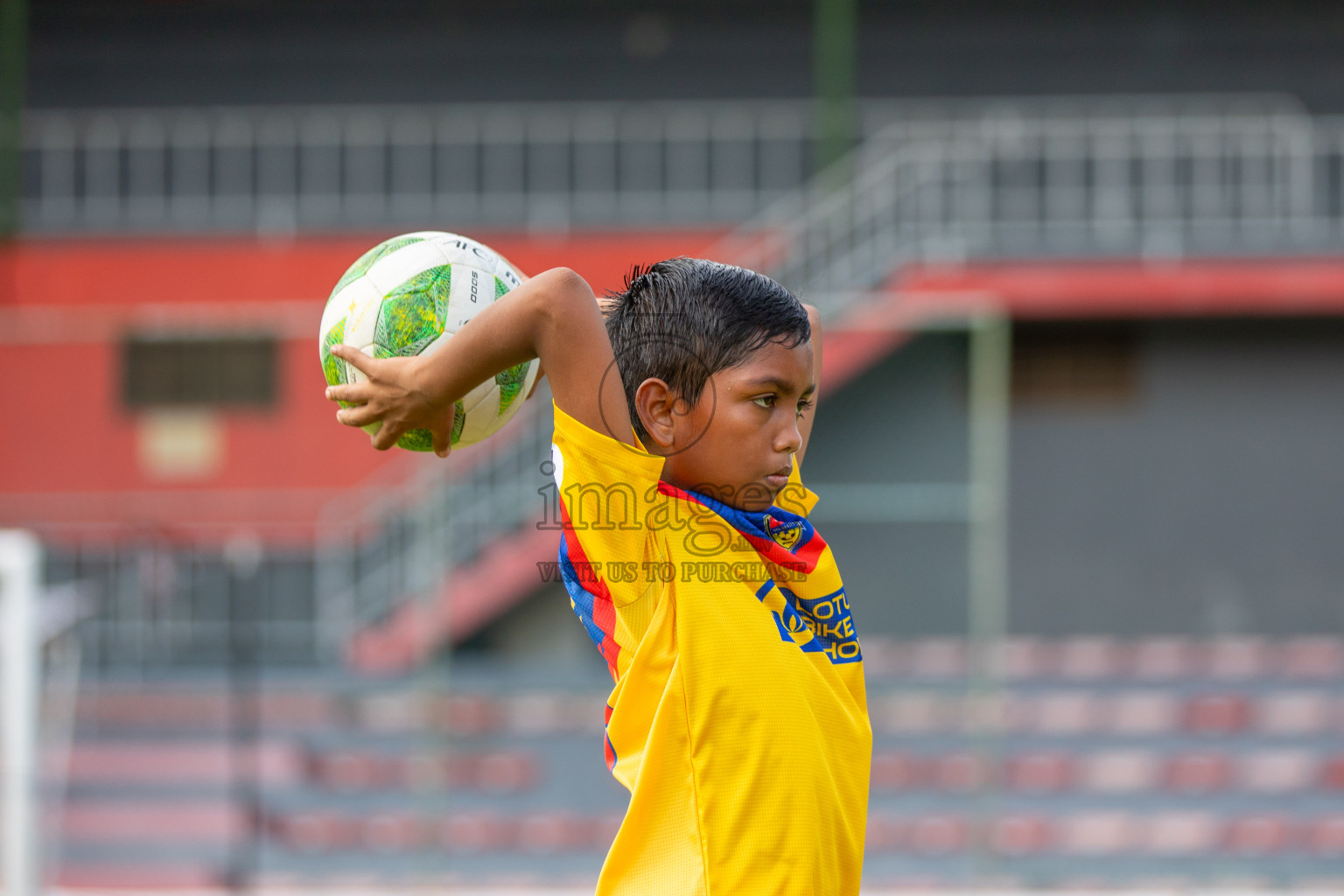 Day 2 of Under 10 MILO Academy Championship 2024 was held at National Stadium in Male', Maldives on Friday, 27th April 2024. Photos: Mohamed Mahfooz Moosa / images.mv