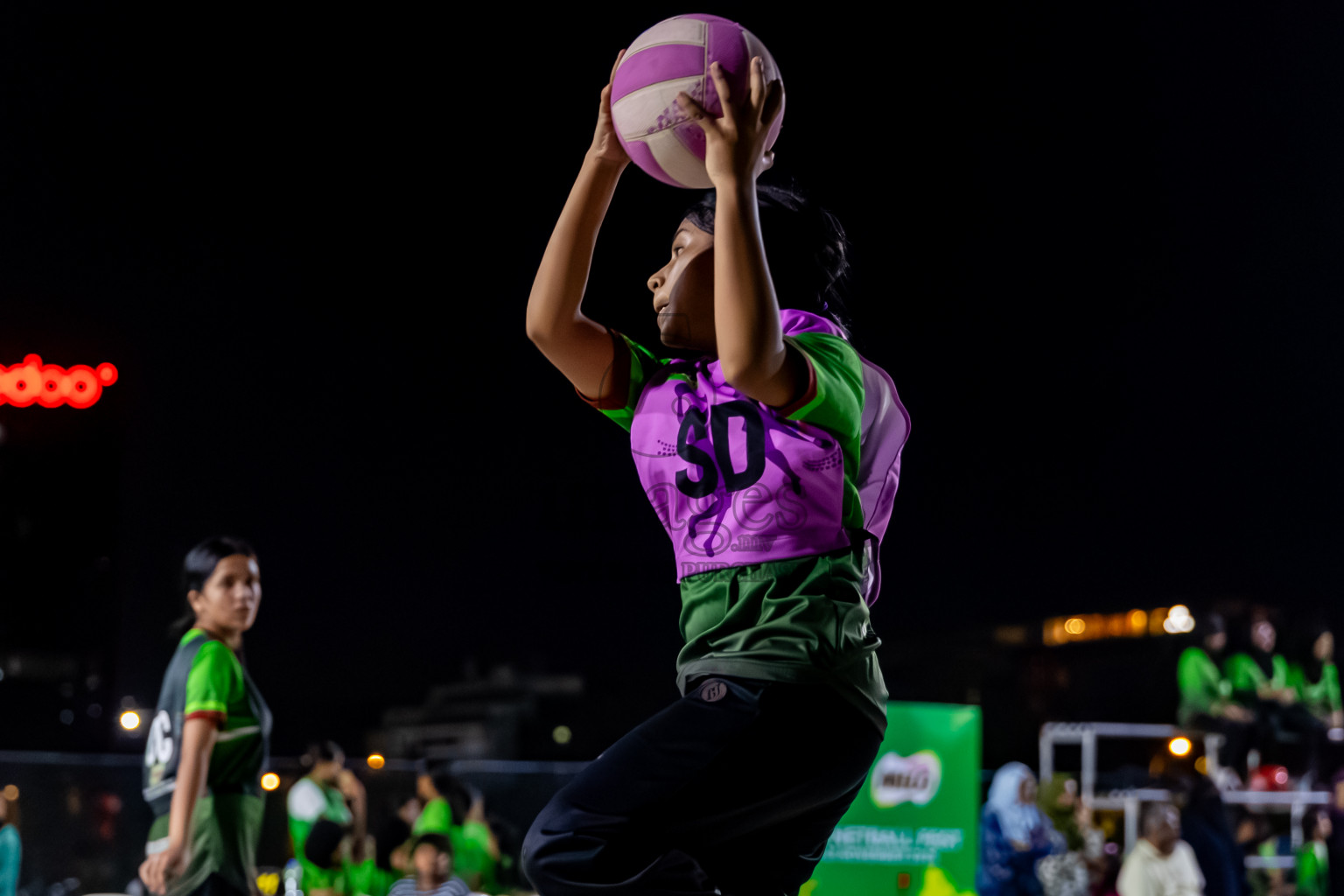 Day 2 of MILO Netball Fest 2025 was held in Cental Park, Hulhumale', Maldives on Friday, 21st November 2025. Photos: Nausham Waheed / images.mv