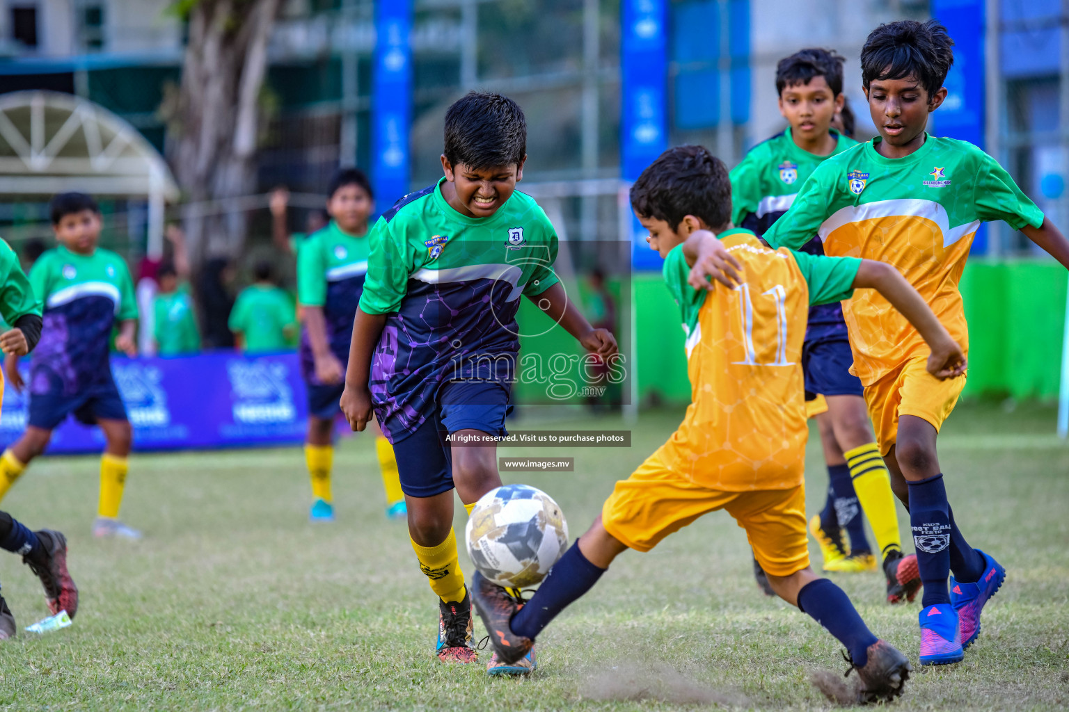 Day 2 of Milo Kids Football Fiesta 2022 was held in Male', Maldives on 20th October 2022. Photos: Nausham Waheed/ images.mv