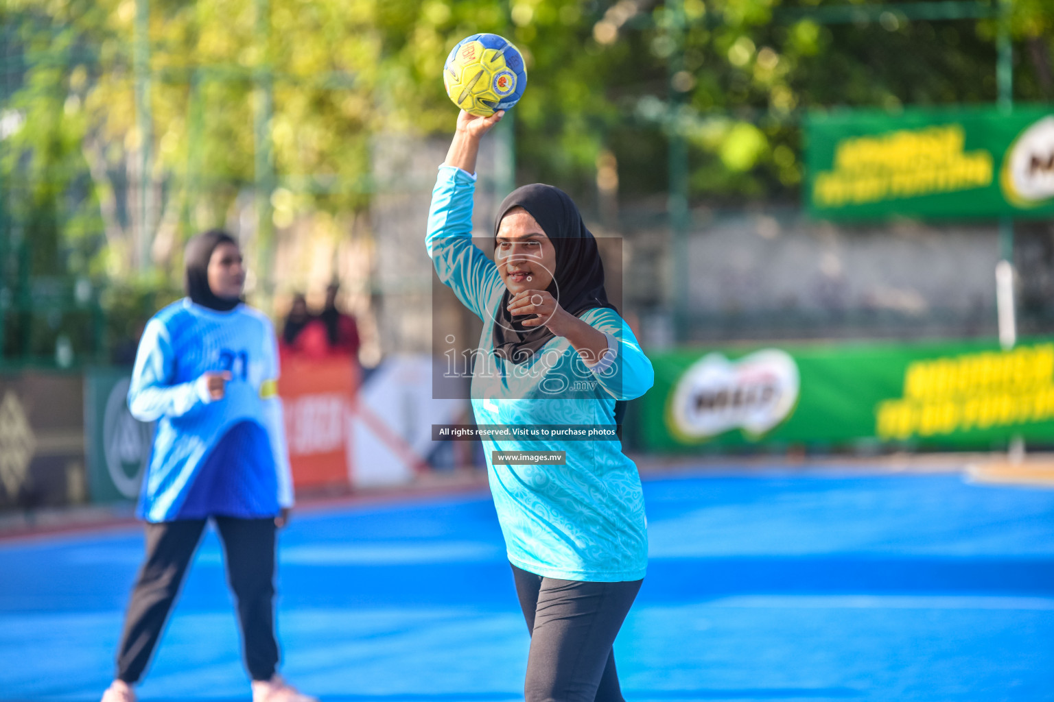 Day 13 of Milo 6th Inter Office Handball Tournament 2022 - Photos by  Nausham Waheed