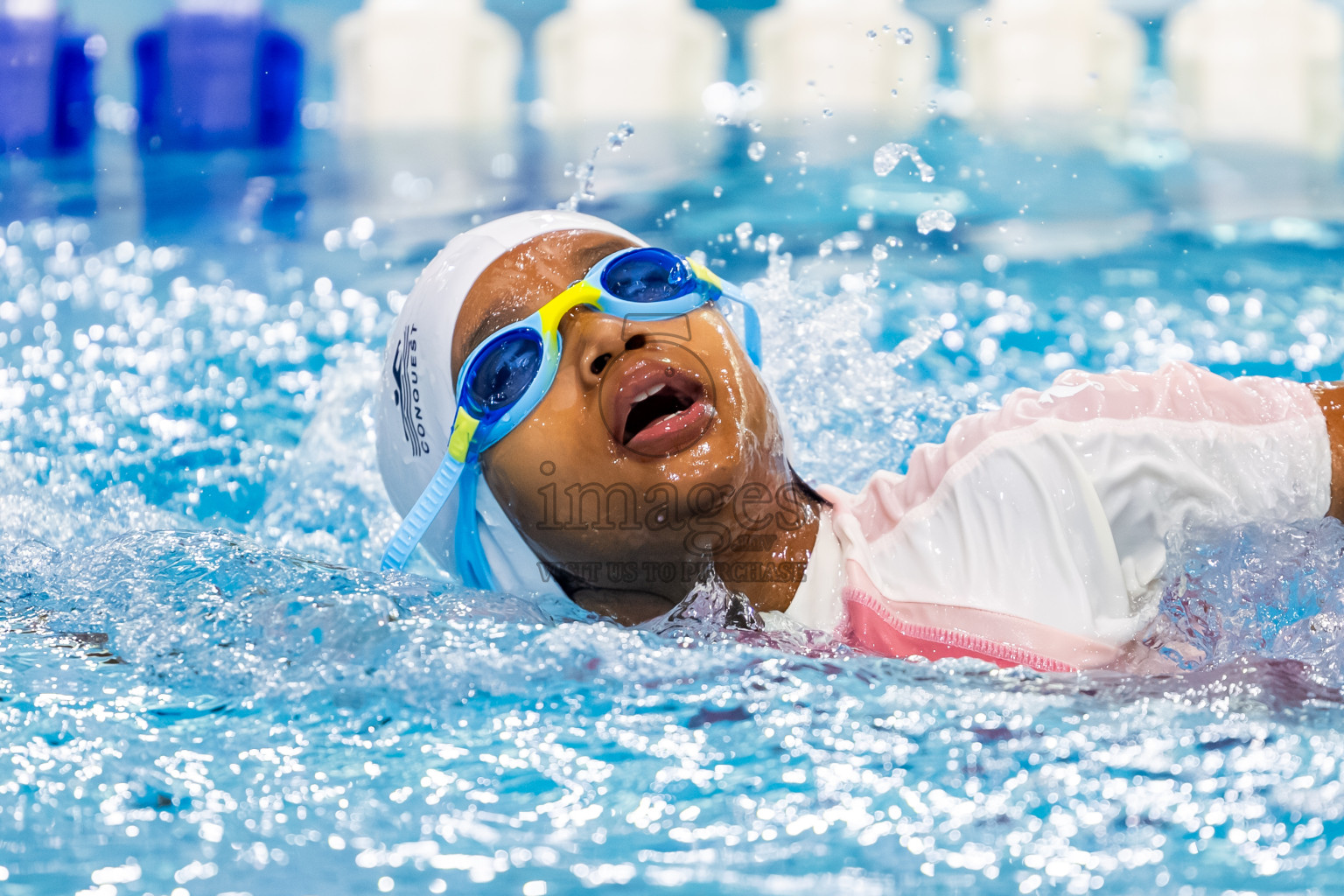 Day 1 of BML 6th National Kids Swimming Kids Festival 2025 held in Hulhumale', Maldives on Monday, 3rd November 2025. Photos: Nausham Waheed / images.mv