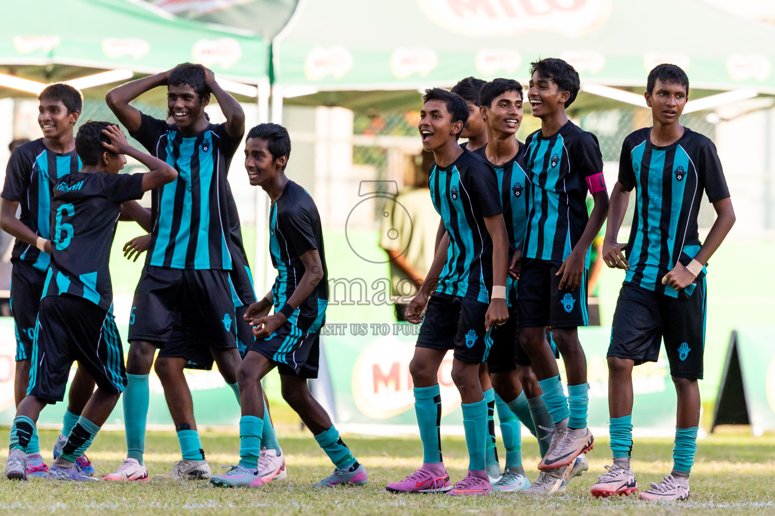 Day 5 of MILO Academy Championship 2025 (U14) was held on Monday, 3rd November 2025 at Henveiru Football Grounds, Male', Maldives . Photos: Nausham Waheed / images.mv