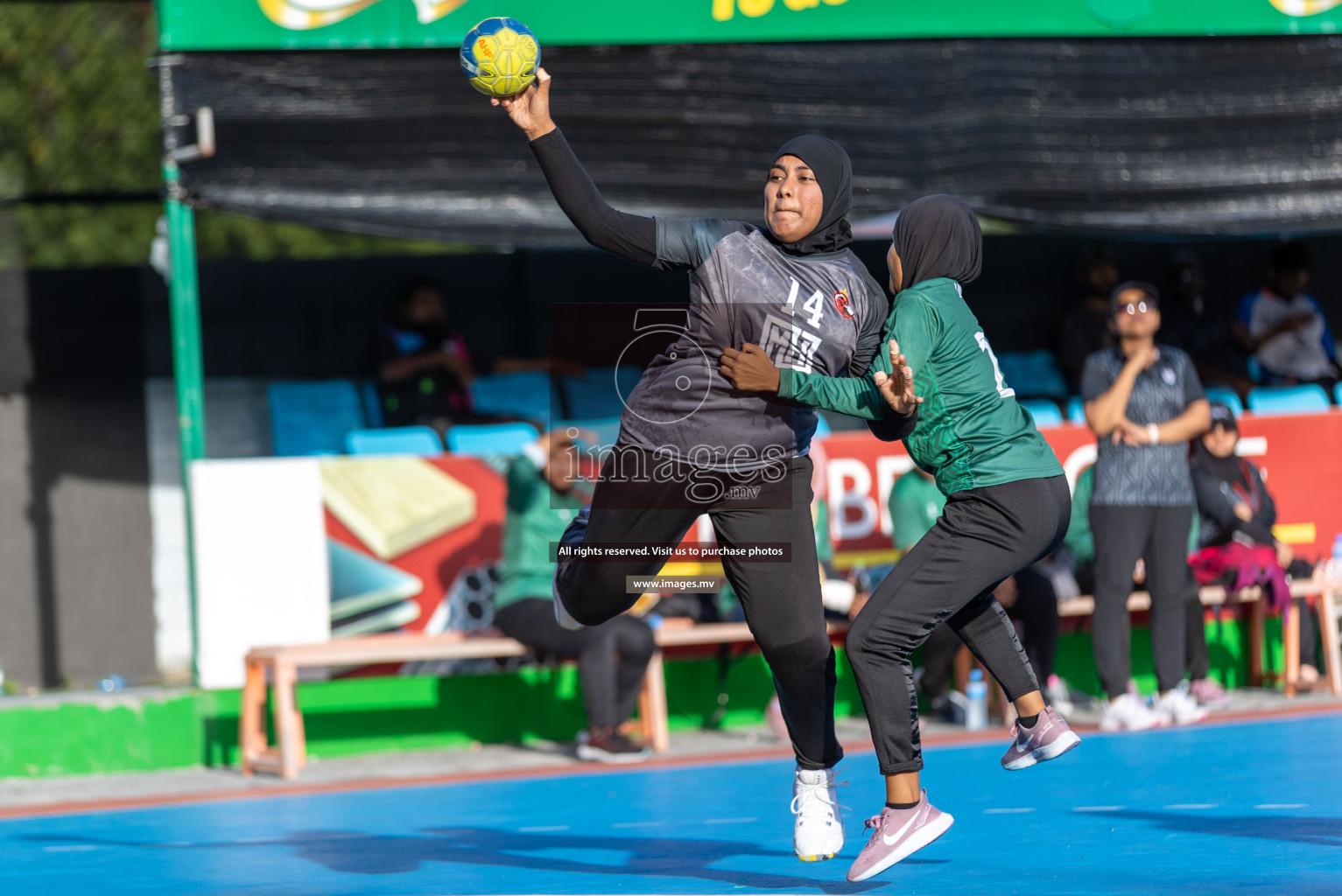 Day 13th of 6th MILO Handball Maldives Championship 2023, held in Handball ground, Male', Maldives on 2nd June 2023 Photos: Shuu &Nausham / Images.mv