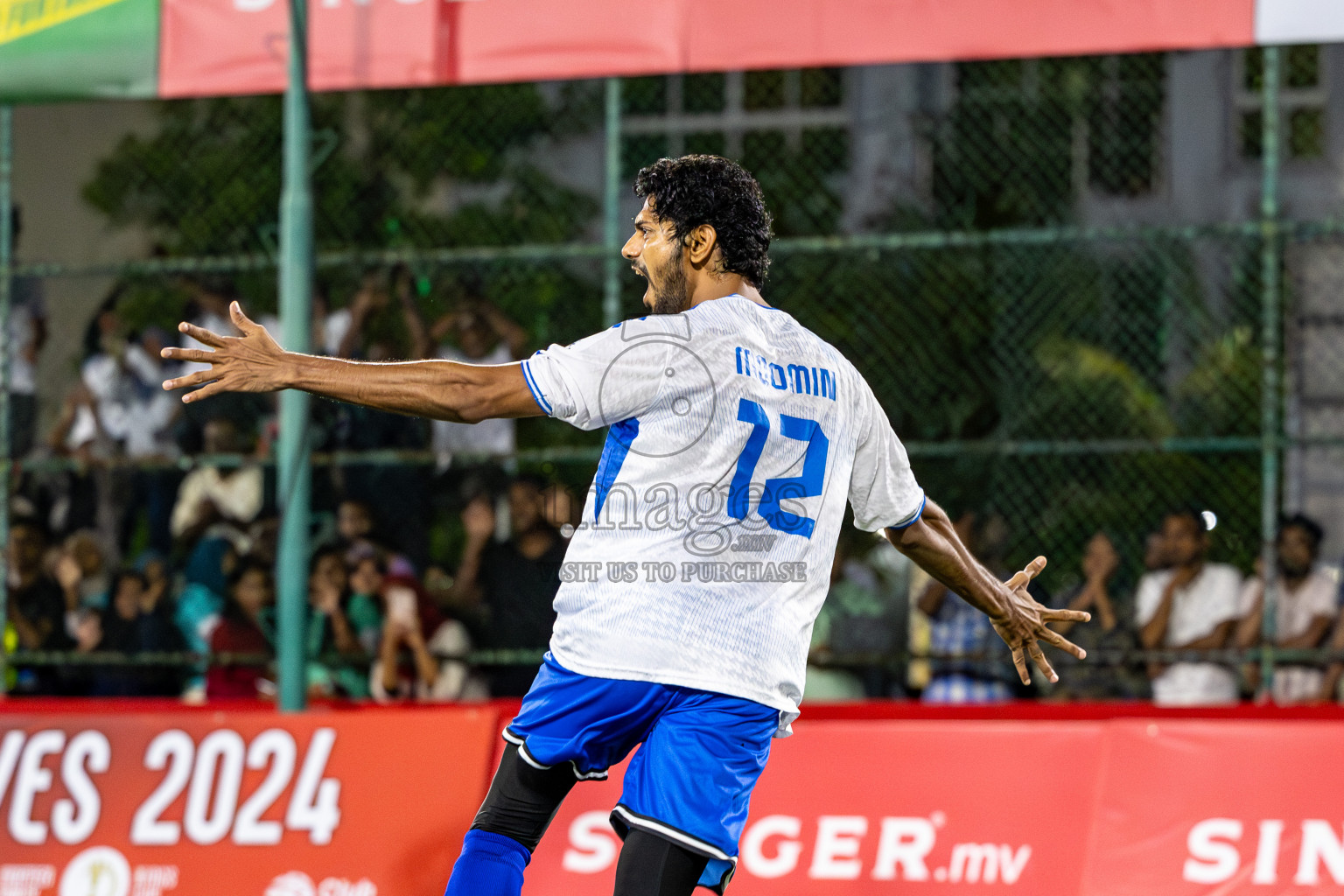 MMA SC vs CLUB SDFC in Club Maldives Classic 2024 held in Rehendi Futsal Ground, Hulhumale', Maldives on Sunday, 15th September 2024. Photos: Mohamed Mahfooz Moosa / images.mv