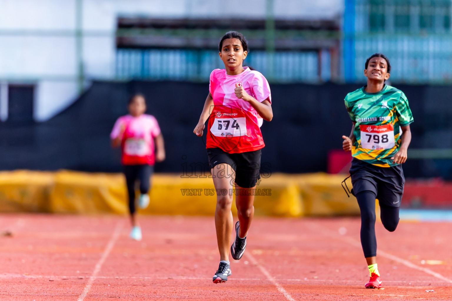 Day 5 of Inter-school Athletics Championship 2025 held in Ekuveni Synthetic Track, Male', Maldives on Saturday, 11th October 2025. Photos by: Nausham Waheed / Images.mv