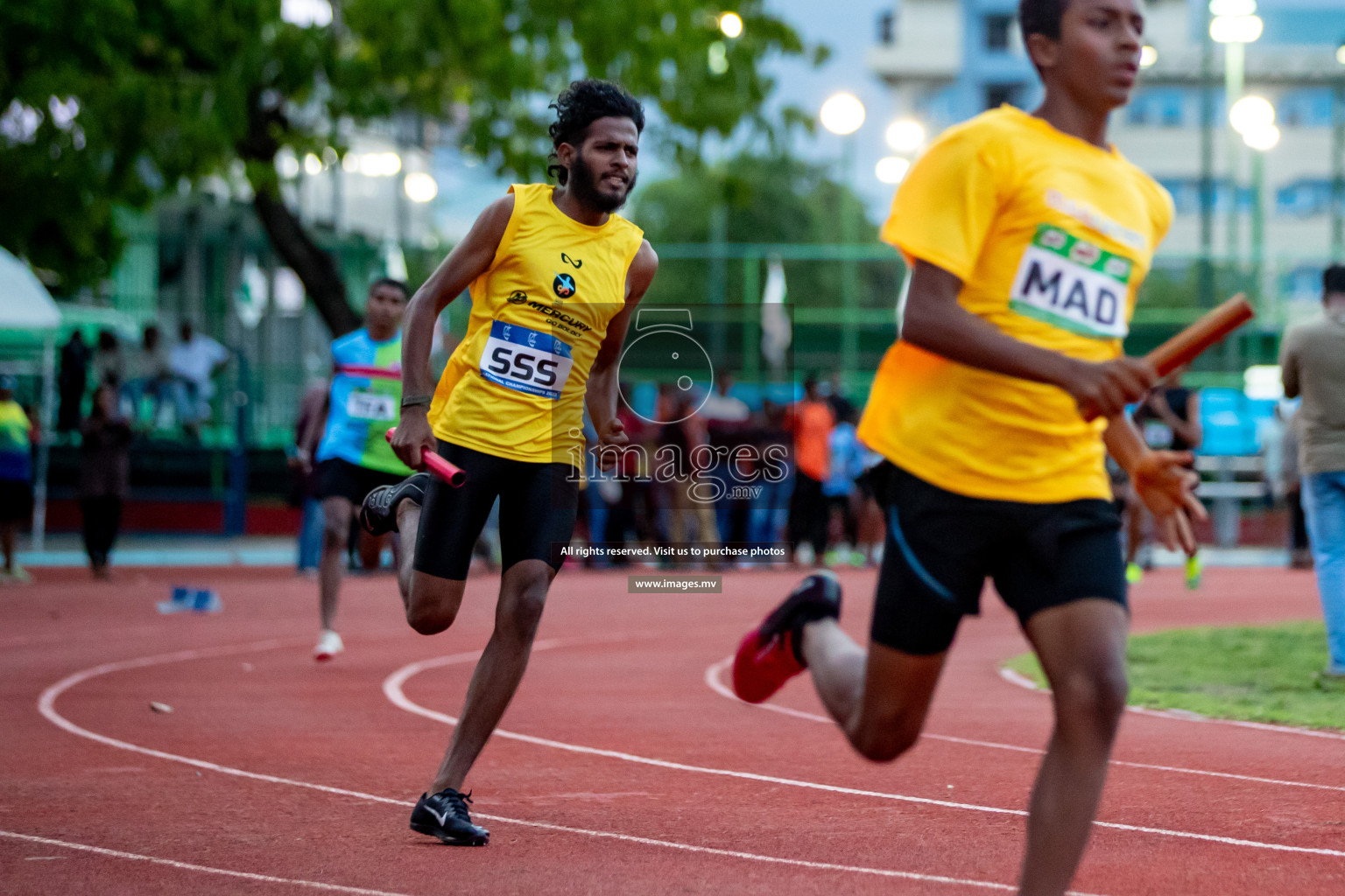 Day 2 of National Athletics Championship 2023 was held in Ekuveni Track at Male', Maldives on Friday, 24th November 2023. Photos: Hassan Simah / images.mv