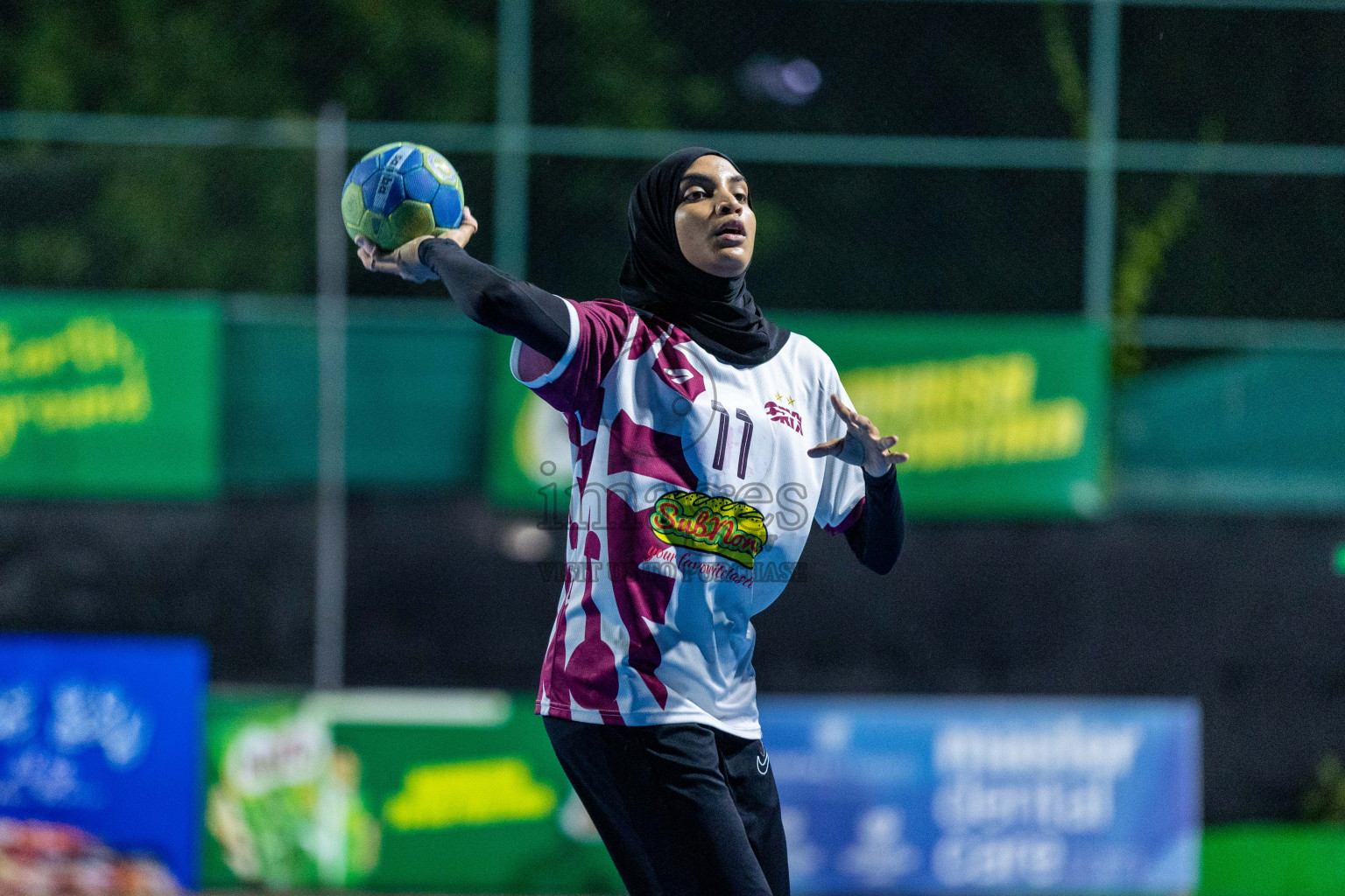 Division one Final 10th National Handball Tournament 2023, held in Handball ground, Male', Maldives on Saturday, 13th January 2023 Photos: Nausham Waheed/ Images.mv