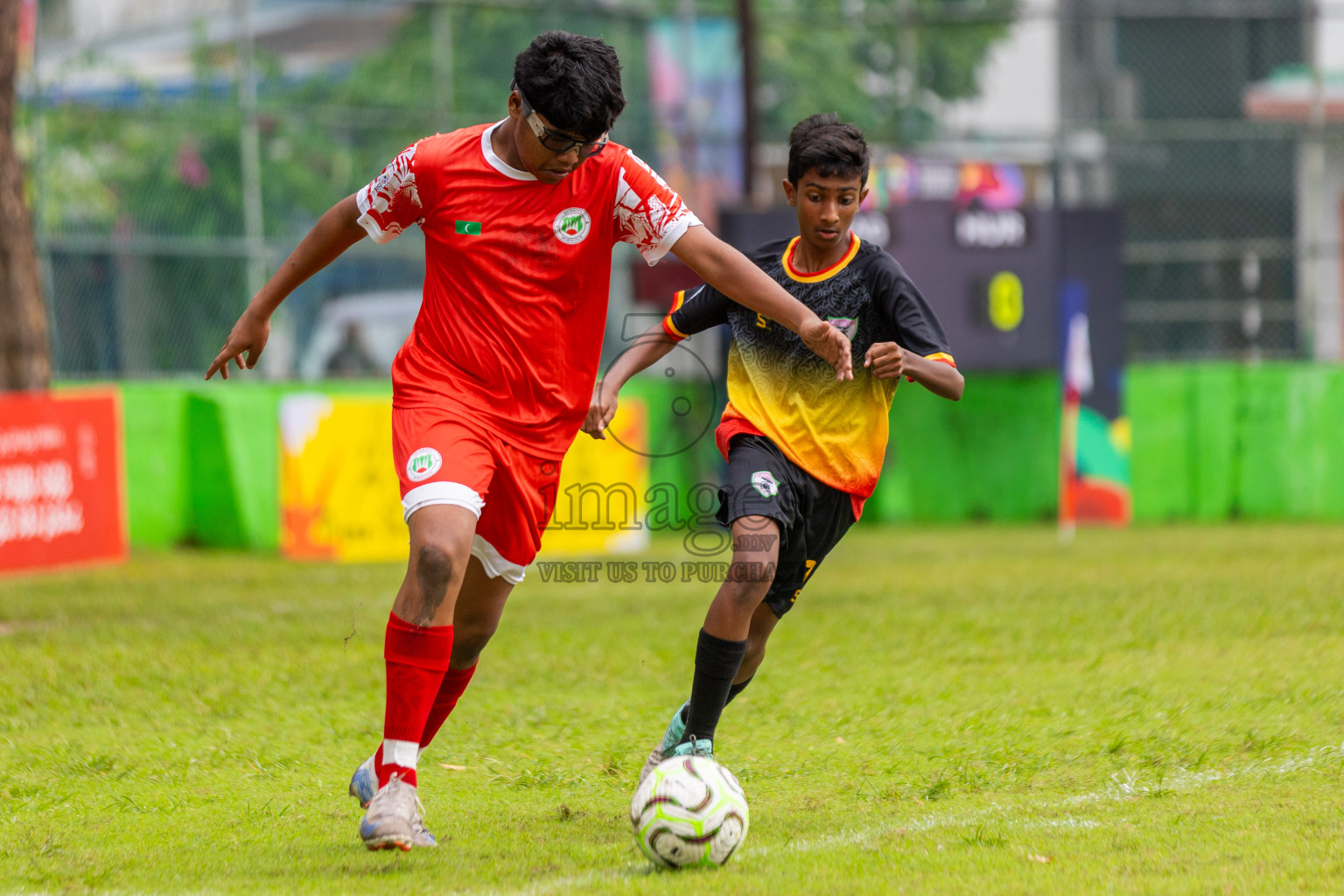 Eagles vs Hurriya in day 6 of Dhivehi Youth League 2024 held at Henveiru Stadium on Saturday 30th November 2024. Photos: Shuu Abdul Sattar/ Images.mv