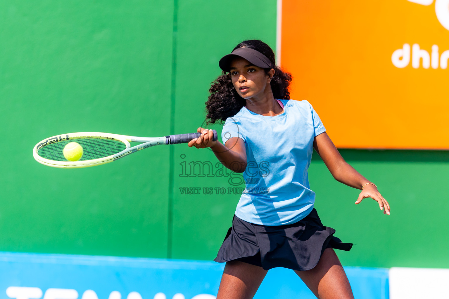 Day 2 of ATF Maldives Junior Open Tennis was held in Male' Tennis Court, Male', Maldives on Tuesday, 10th December 2024. Photos: Nausham Waheed / images.mv