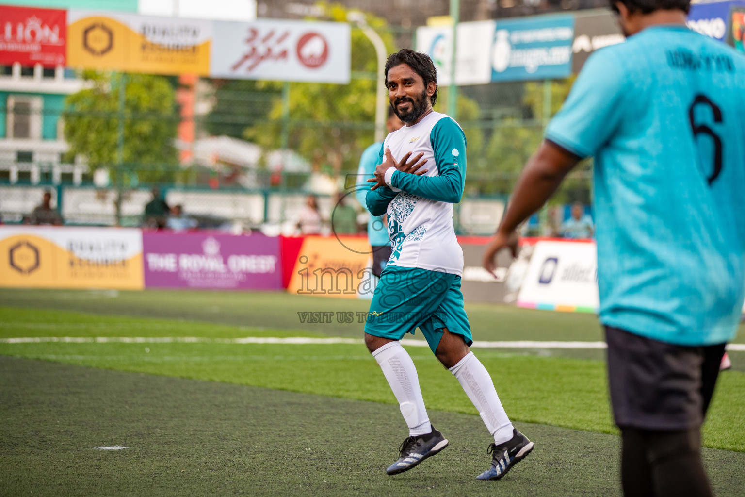 CLUB NDA vs HES CLUB in Club Maldives Classic 2024 held in Rehendi Futsal Ground, Hulhumale', Maldives on Friday, 6th September 2024. 
Photos: Hassan Simah / images.mv