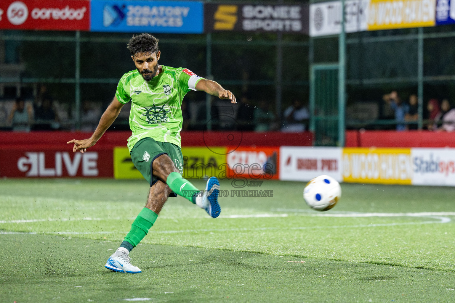 F Bilehdhoo VS F Feeali in Day 21 of Golden Futsal Challenge 2025 was held on Saturday, 25 January 2025, in Hulhumale', Maldives. 
Photos: Hassan Simah / images.mv