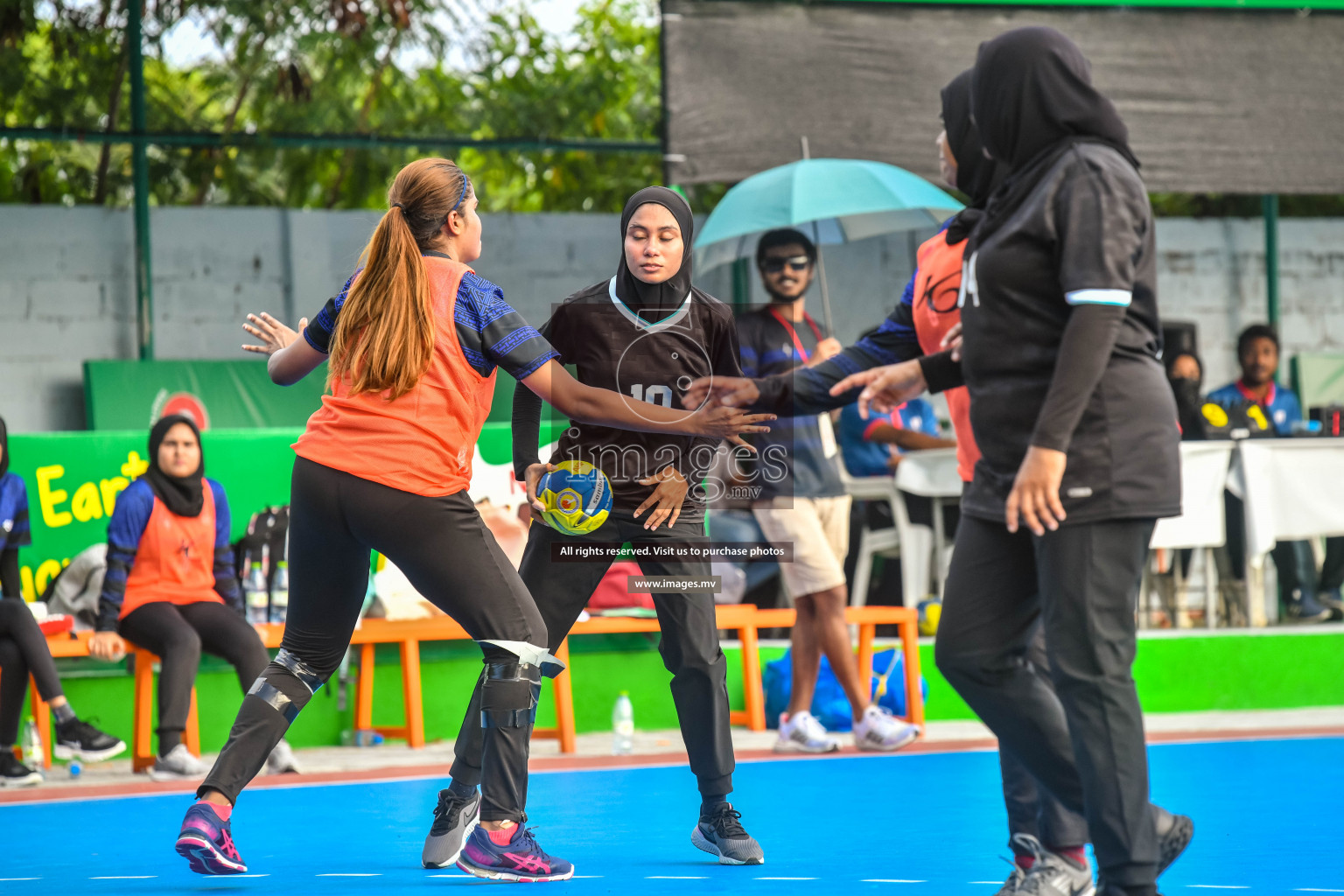 Day 4 of Milo 6th Inter Office Handball Tournament 2022 - Photos by  Nausham Waheed