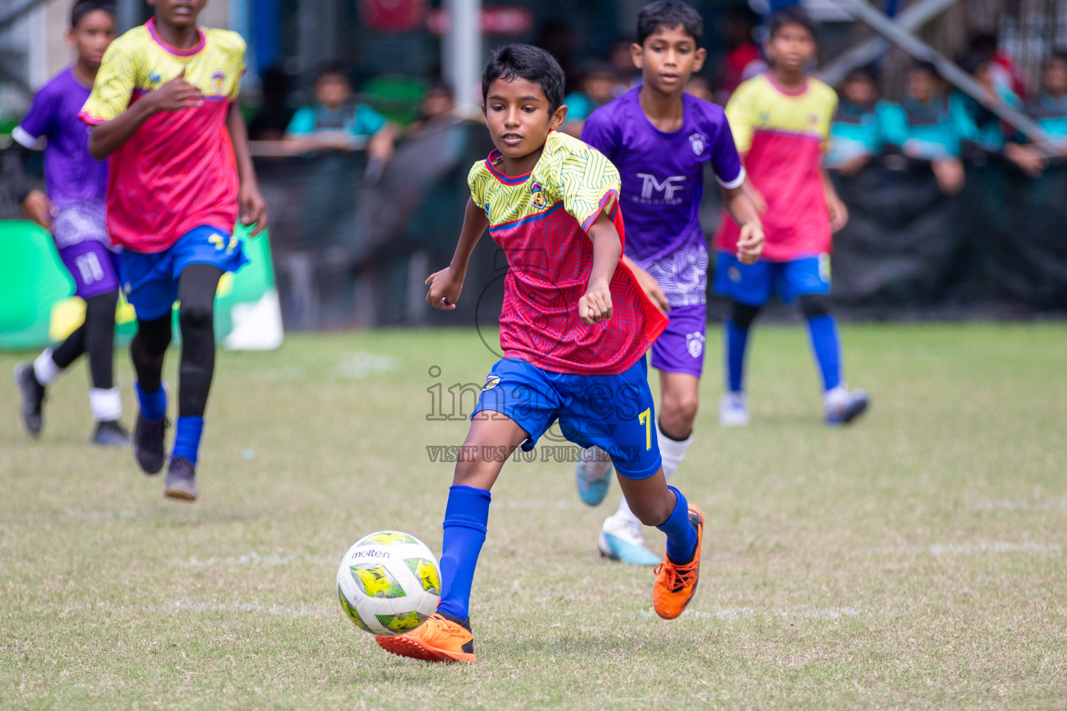 Day 3 of MILO Academy Championship 2024 - U12 was held at Henveiru Grounds in Male', Maldives on Saturday, 6th July 2024. Photos: Mohamed Mahfooz Moosa / images.mv