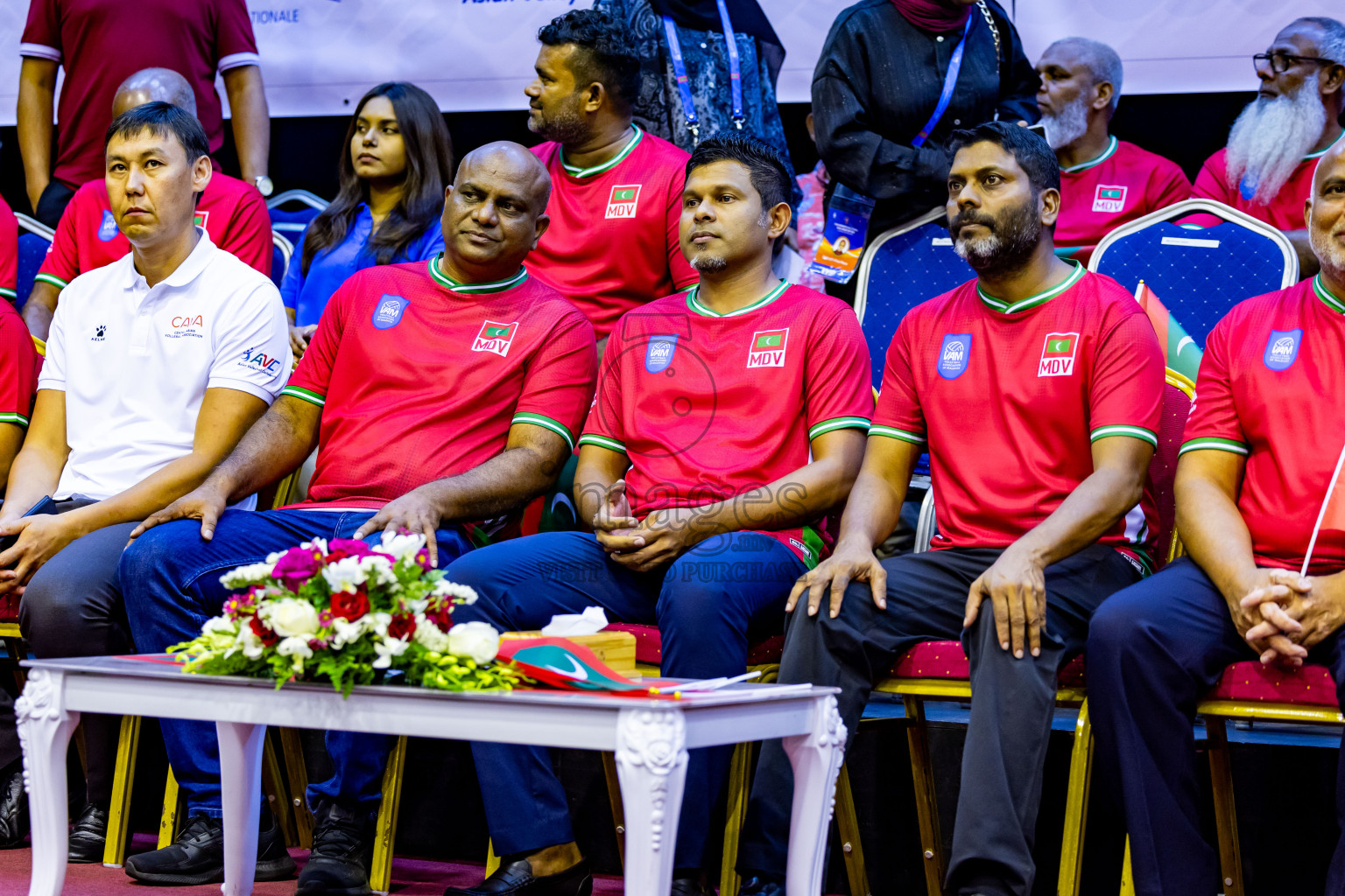 Final of CAVA Woman's Volleyball Challenge Cup 2024 was held in Social Center, Male', Maldives on Wednesday, 11th September 2024. Photos: Nausham Waheed / images.mv