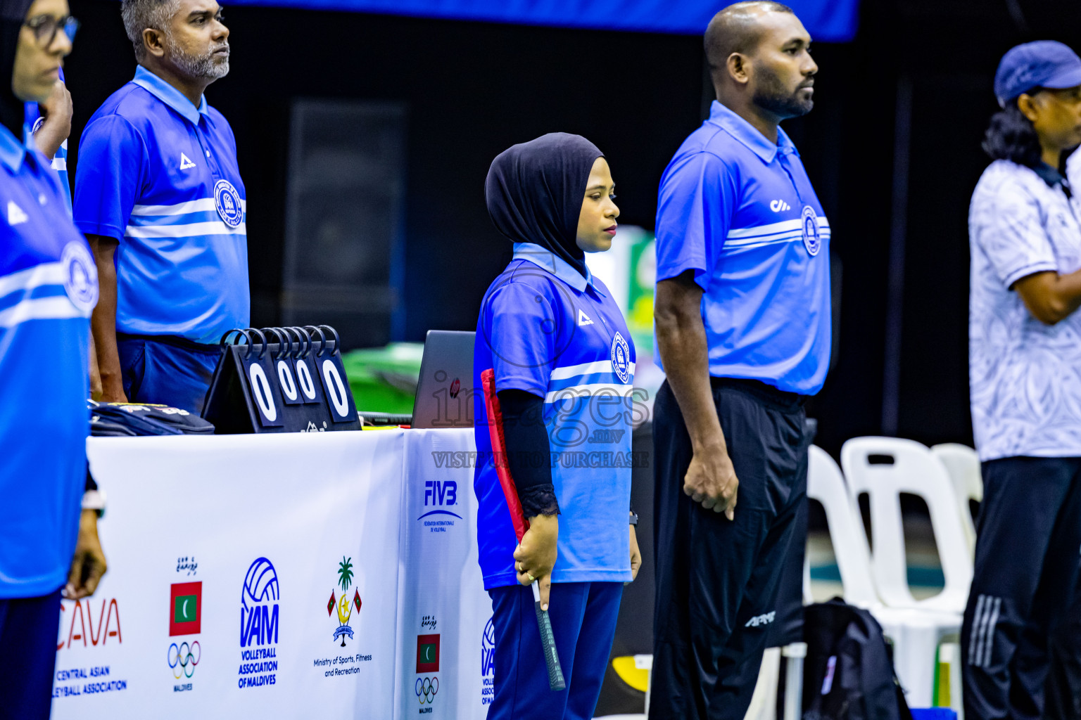 Semi Final of Women's Division of Milo VAM Cup 2024 held in Male', Maldives on Friday, 12th July 2024 at Social Center Indoor Hall Photos By: Nausham Waheed / images.mv