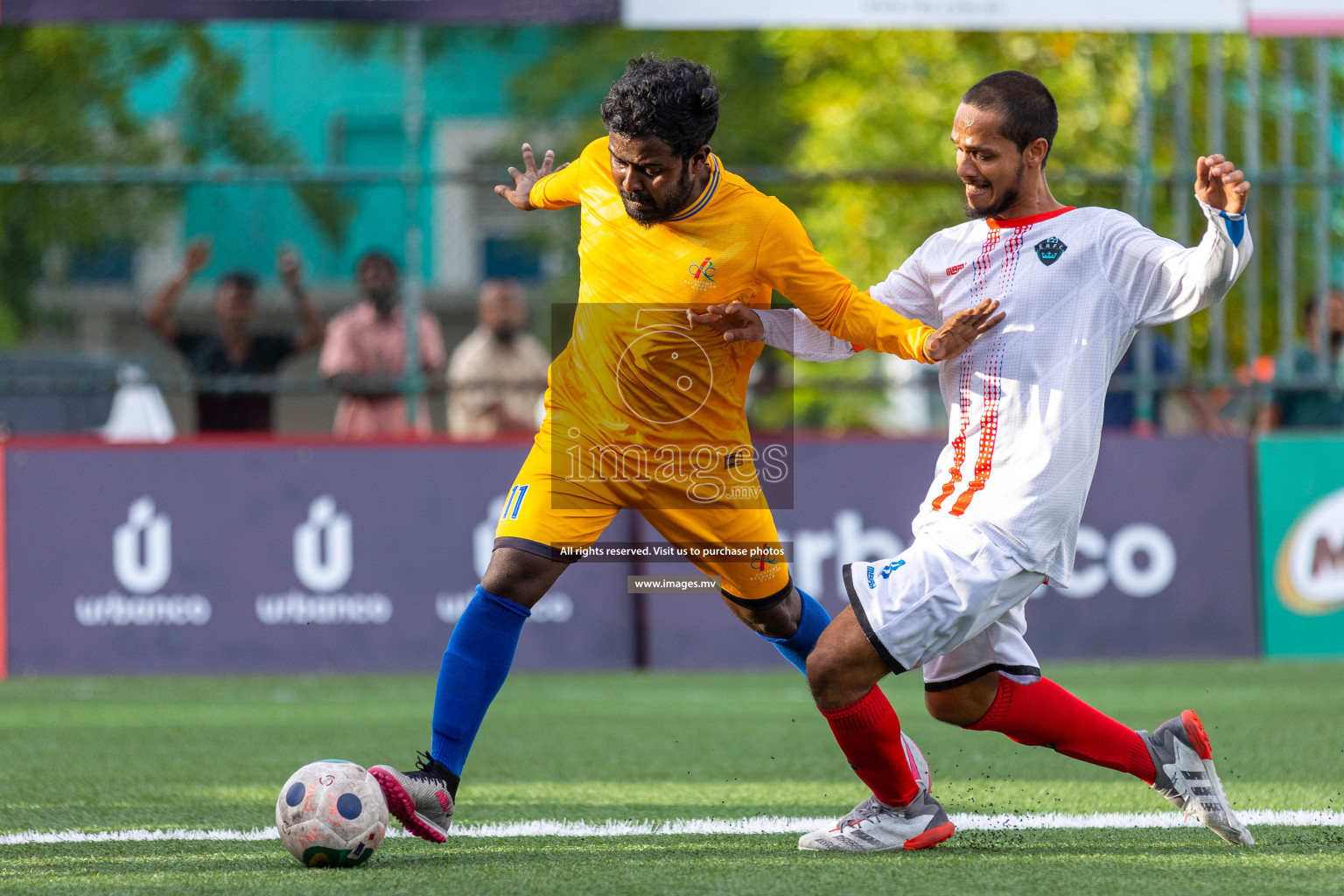 Customs RC vs ERFC in Club Maldives Cup 2023 held in Hulhumale, Maldives, on Monday, 24th July 2023. Photos: Ismail Thoriq / images.mv